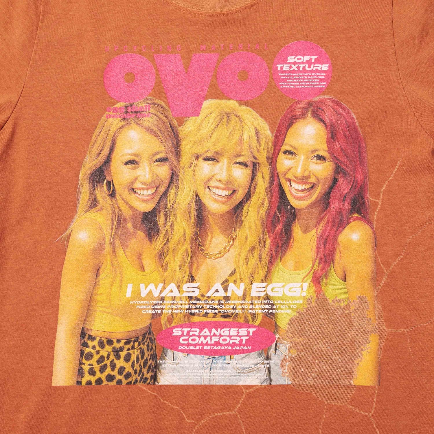 doublet 26ss "OVO T-SHIRT" Brown Brown M