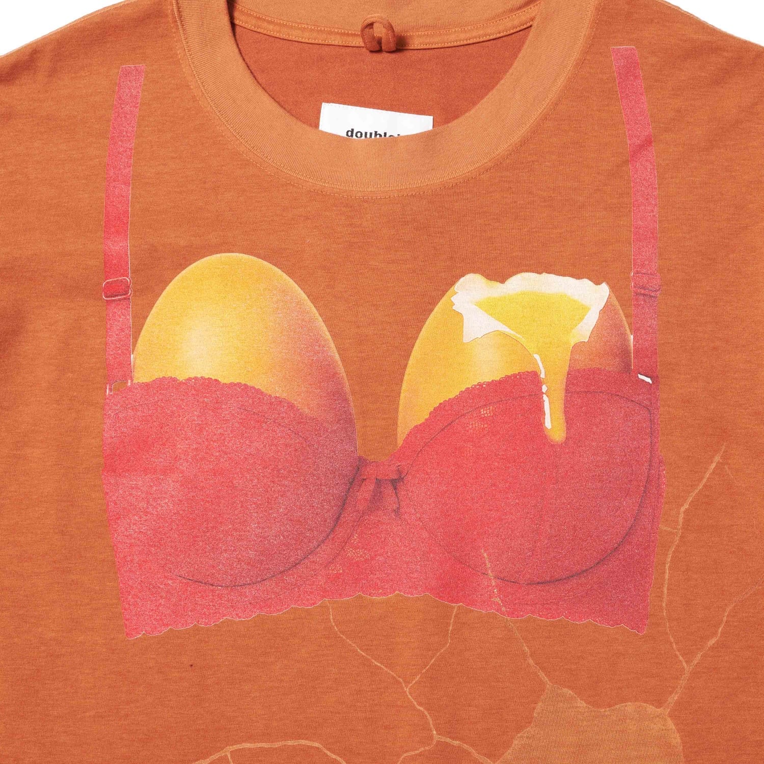 doublet 26ss "EGG BRA T-SHIRT" Brown Brown One Size