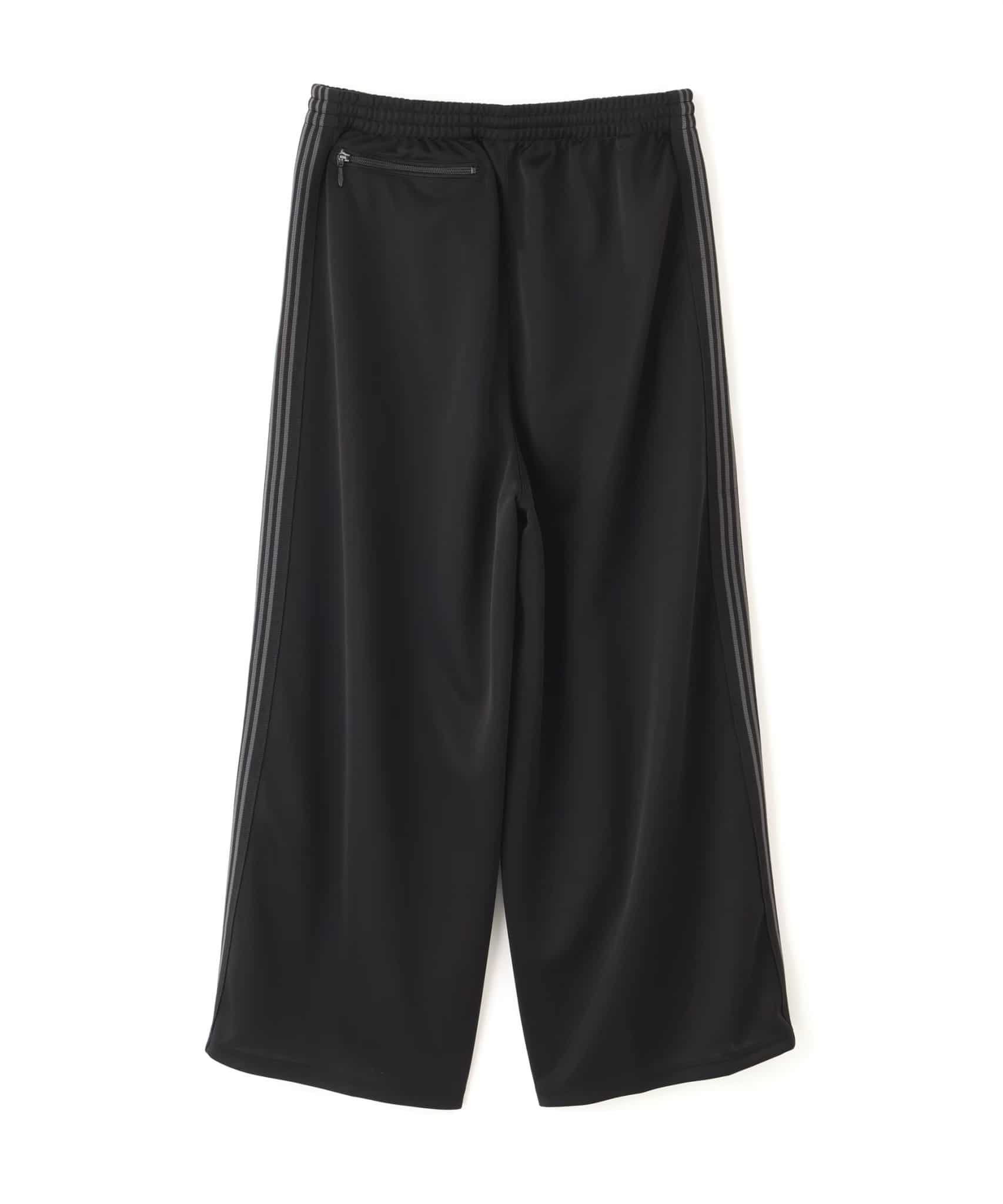 【先行予約 3月1日発売予定】Needles 26ss "Exclusive H.D. Track Pant - Poly Smooth" Black Black XS