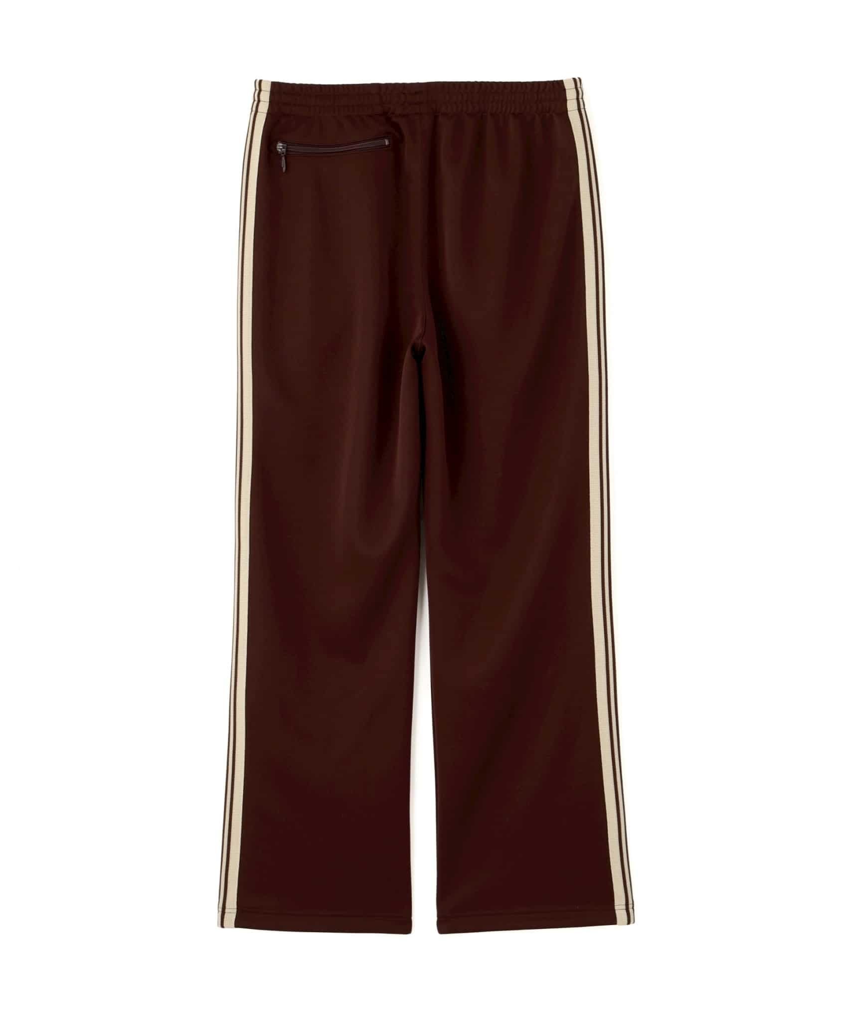 【先行予約 3月1日発売予定】Needles 26ss "Exclusive Track Pant - Poly Smooth" Brown Brown XS