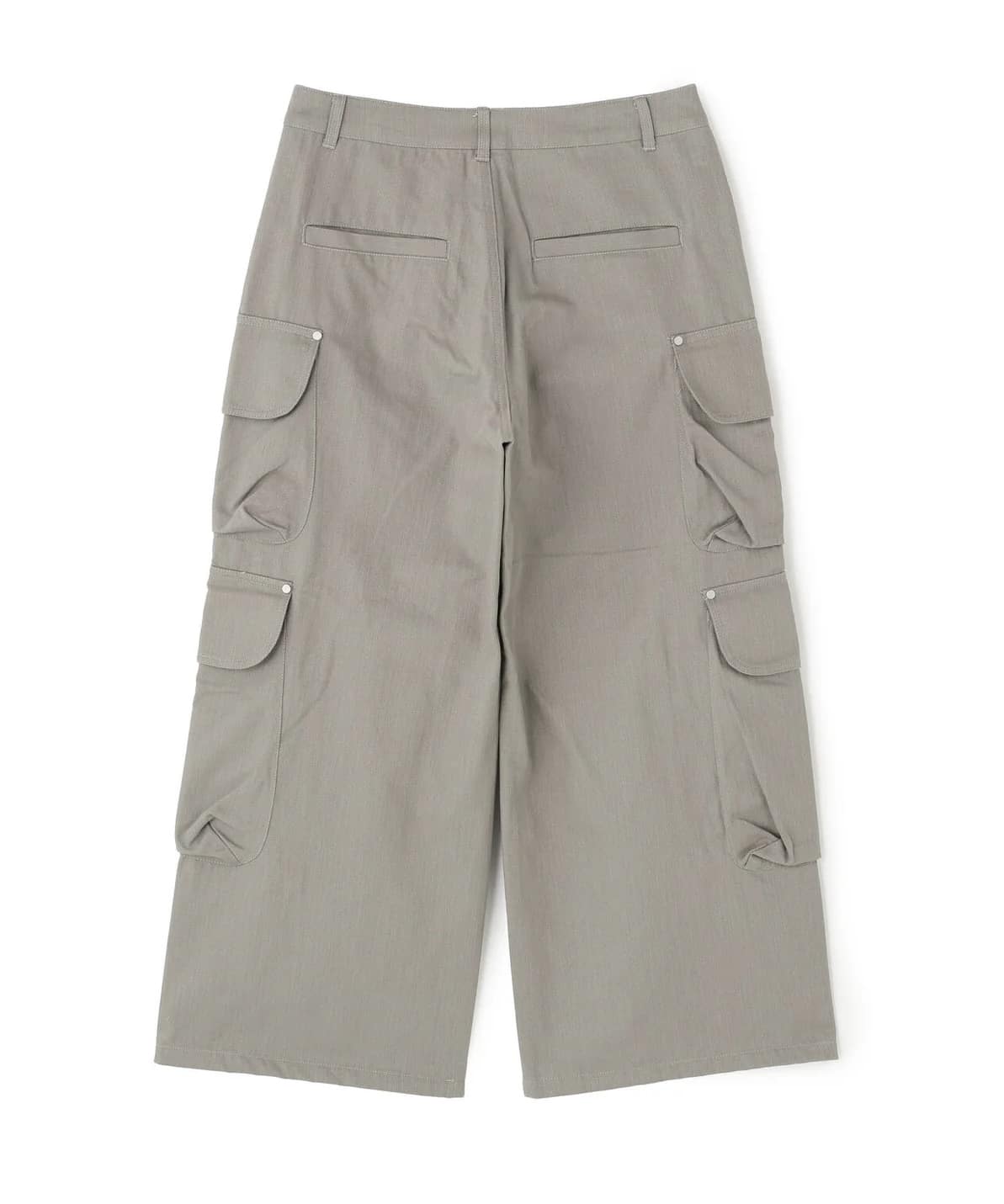 Danke Schon 26ss "10oz Katuragi W-Cargo Pants" Grey Grey S