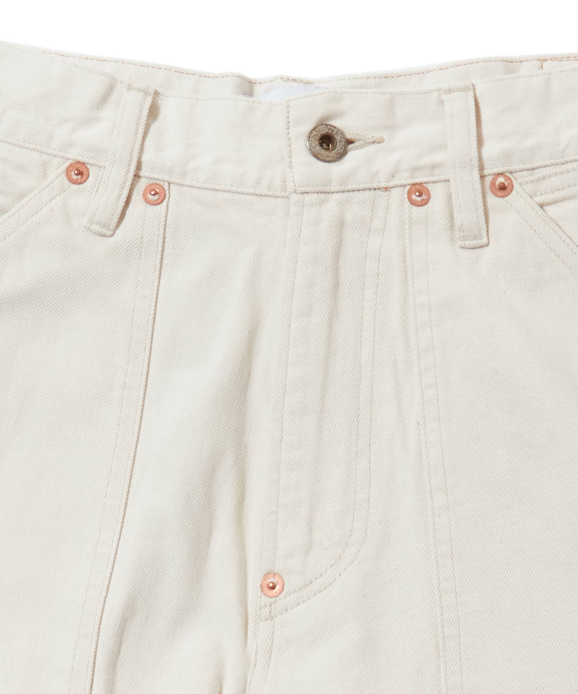 【先行予約 3月14日】SUGARHILL 26ss "Tattoo Flash Print Modern Denim Double Knee Cut" Ecru 30