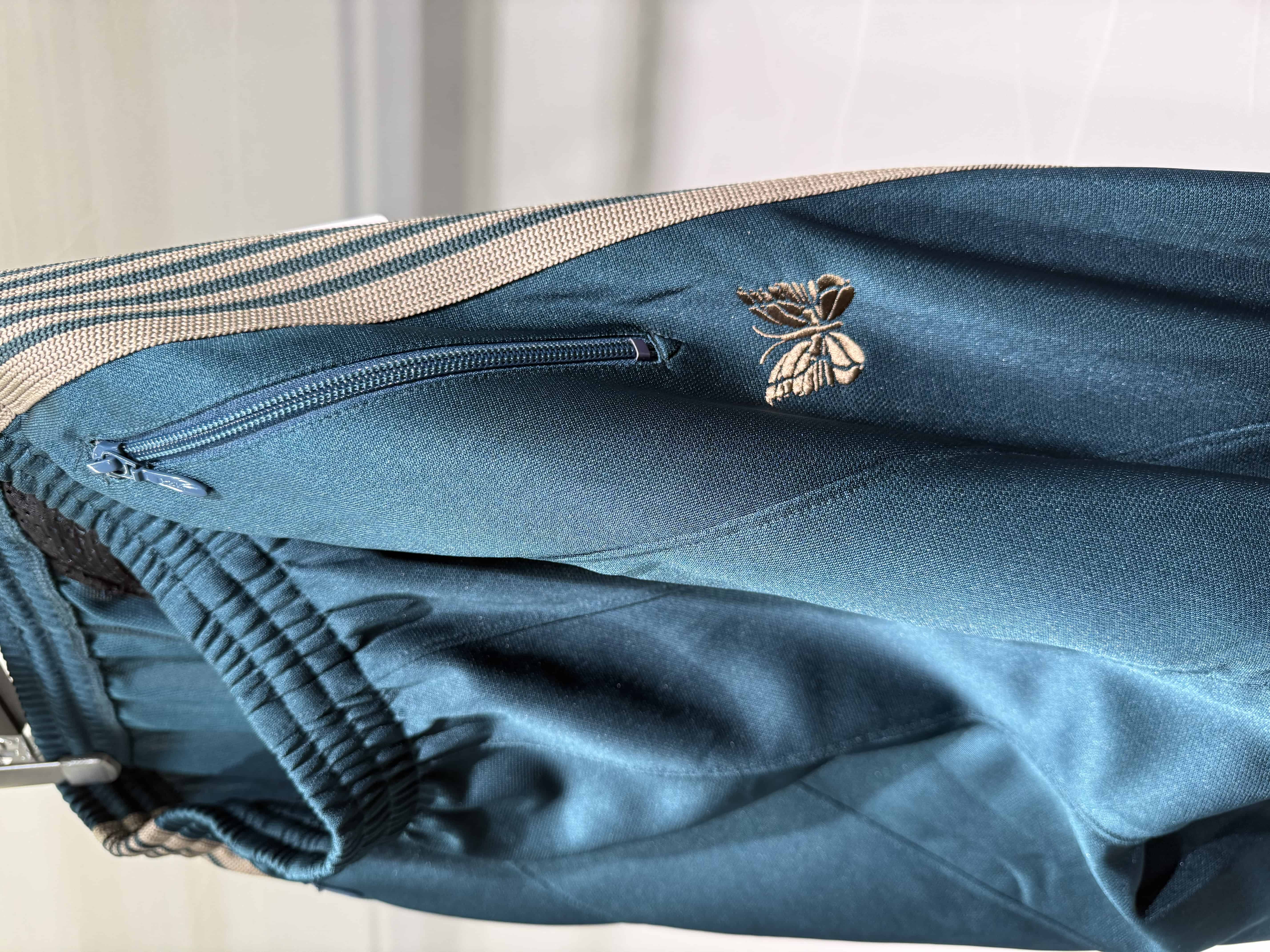 Needles 26ss "H.D. Track Pant - Poly Smooth" Green Green XS