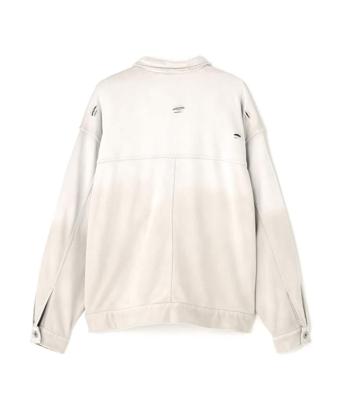 Danke Schon 26ss "SULFUR SWEAT 2ND JACKET" White White S