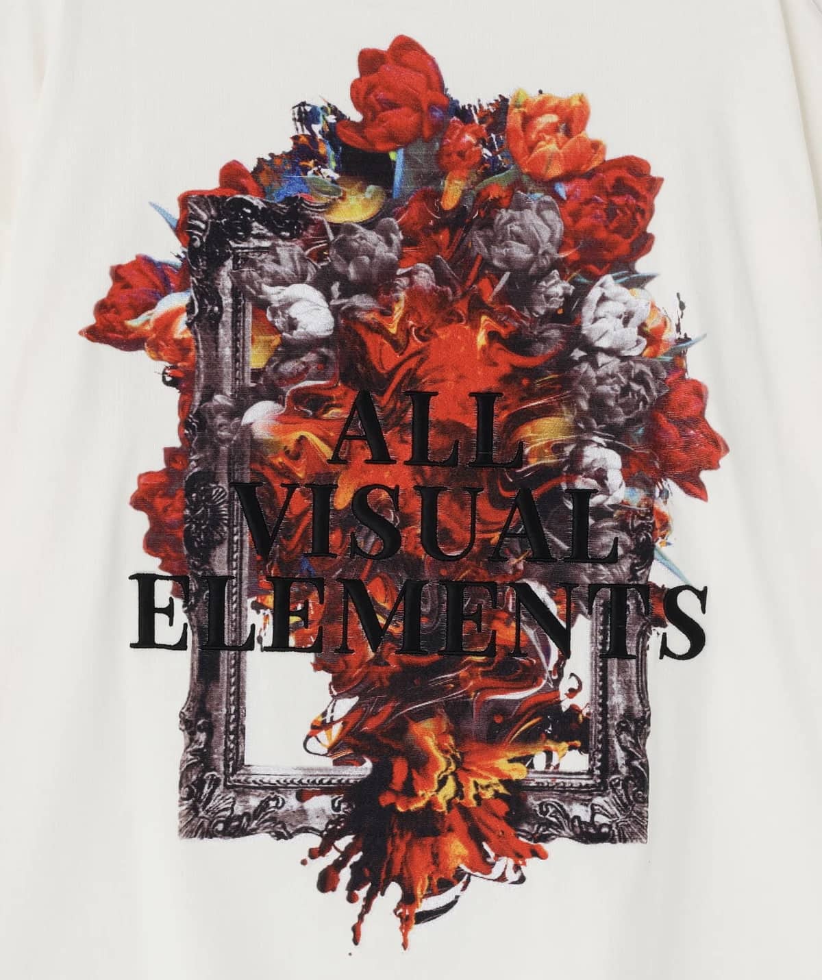A4A 26ss "Rose S/S Tee" White White M