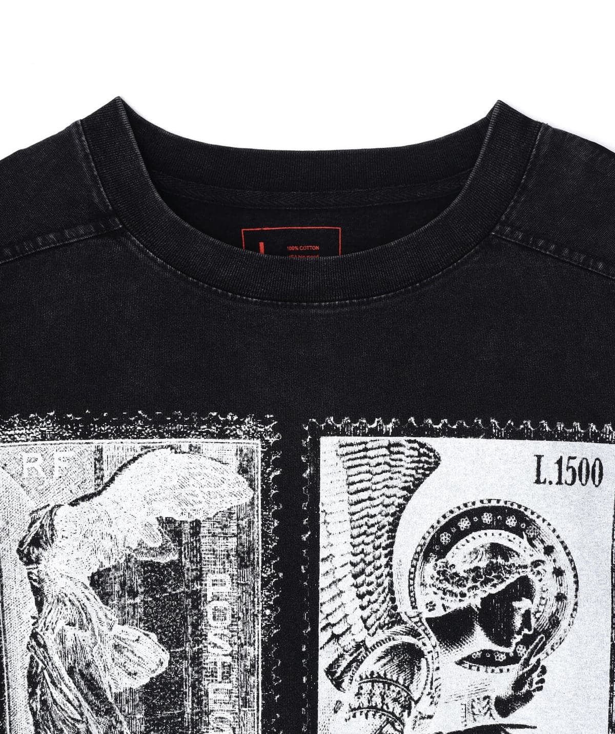 Danke Schon 26ss "Chemical S/S Tee Stumps" Black M