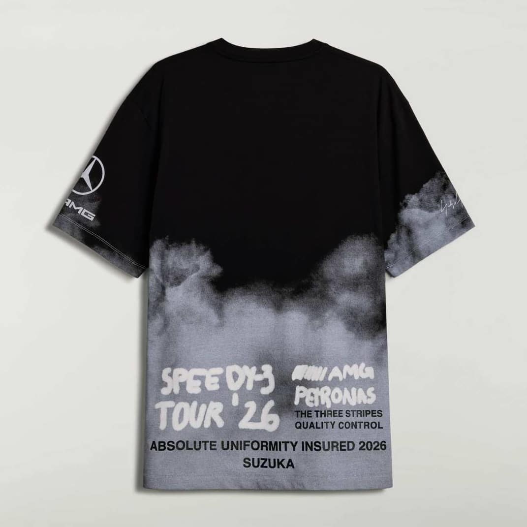 Y-3 MERCEDES - AMG PETRONAS FORMULA 1 TEAM 26ss "Tour S/S Tee" Black S