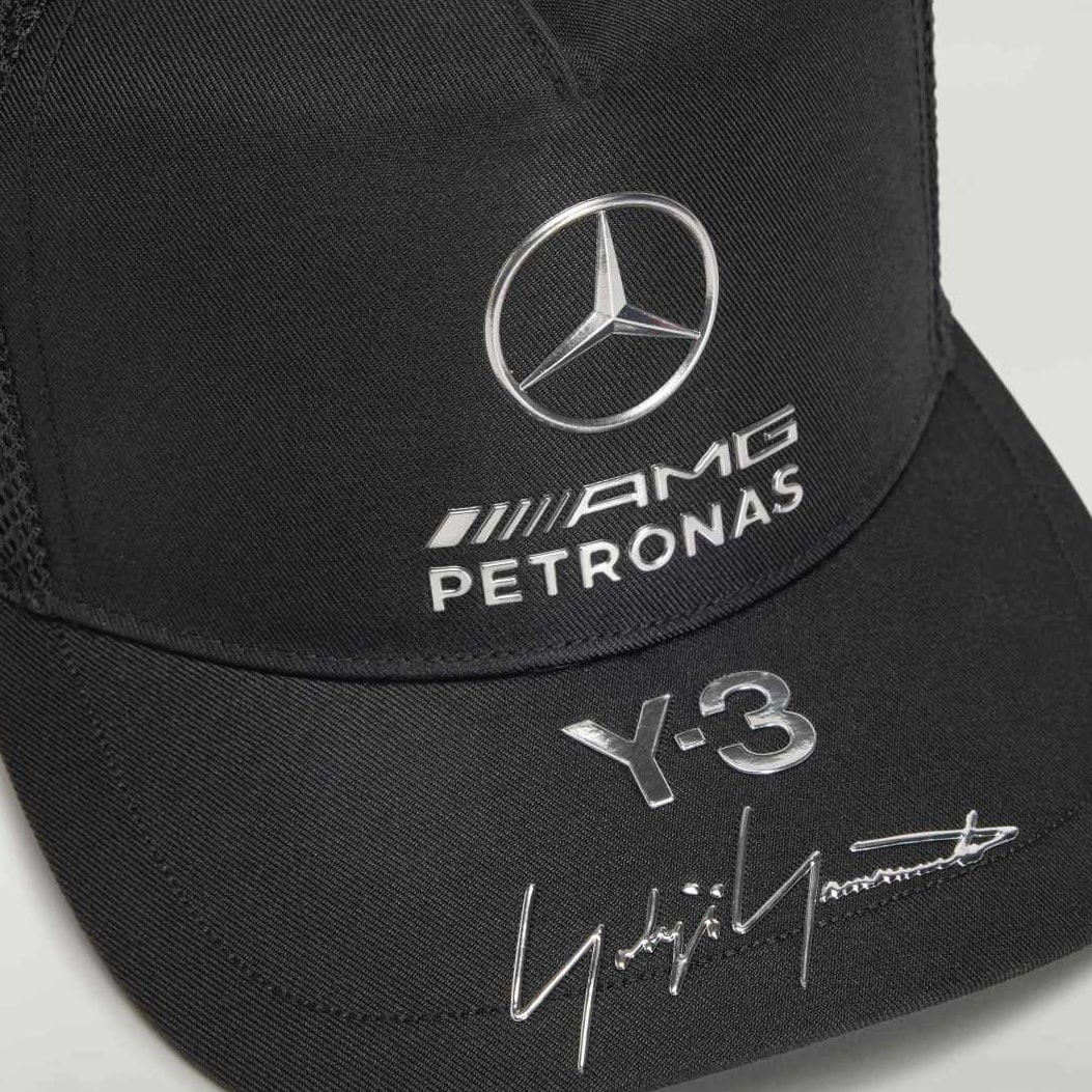 Y-3 MERCEDES - AMG PETRONAS FORMULA 1 TEAM 26ss "Trucker Cap" Black One Size