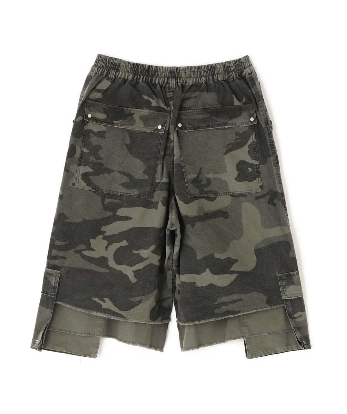 Danke Schon 26ss "Ripstop W-Cargo Shorts" Camo Camo M