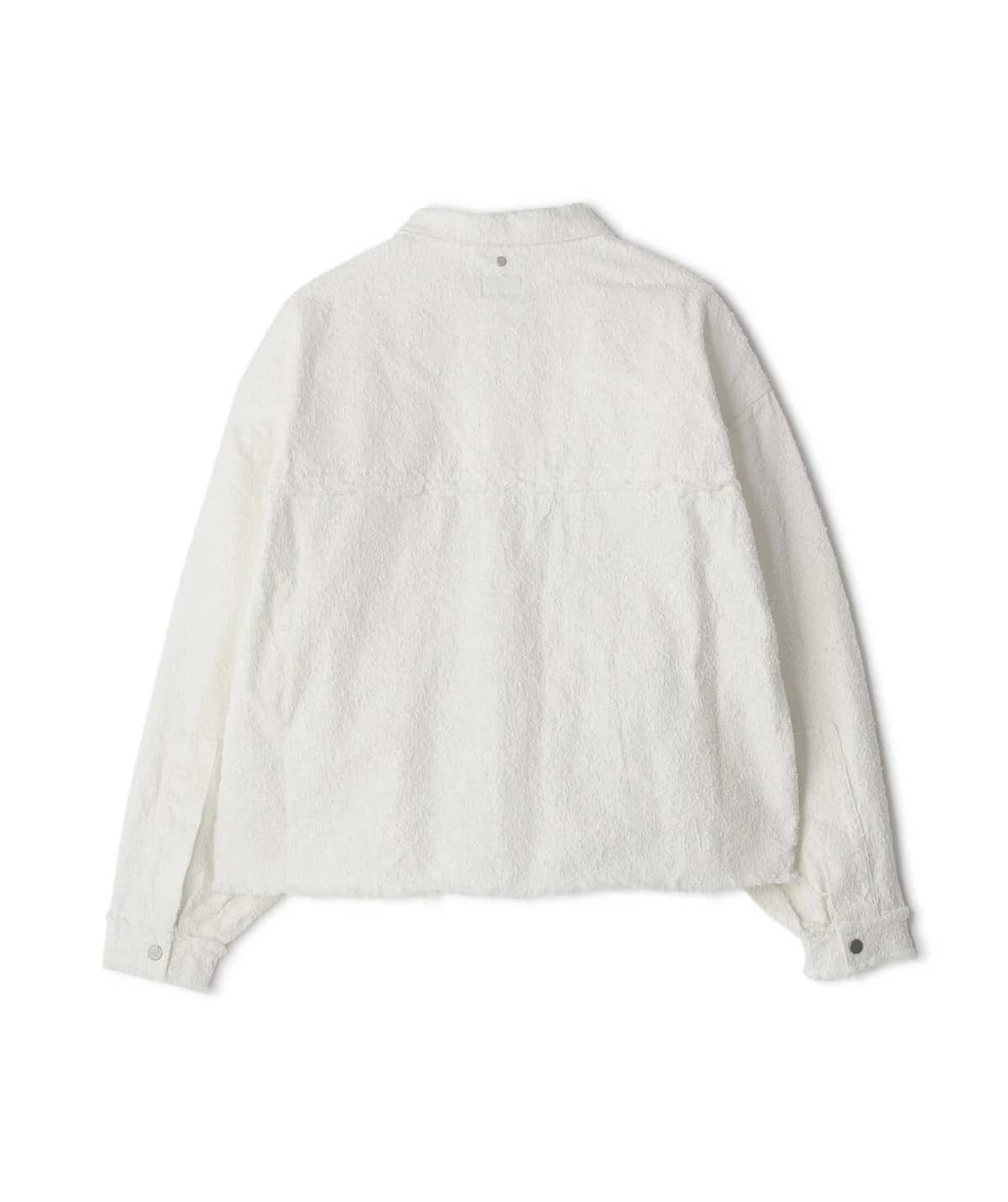 Danke Schon 26ss "Needlepunch Denim 3rd Jacket" White White S