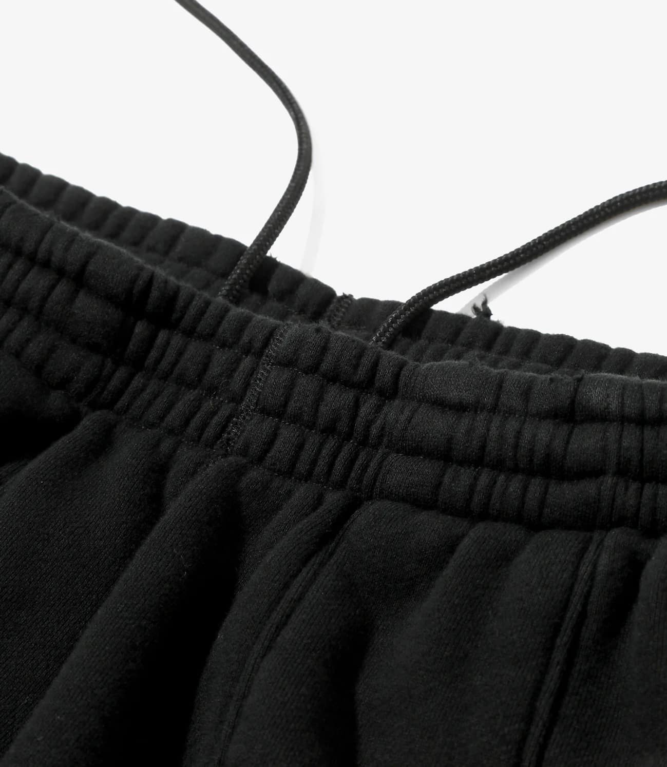 Needles 26ss "Deconstructed H.D. Sweat Pants - Cotton French Terry" Black Black XS