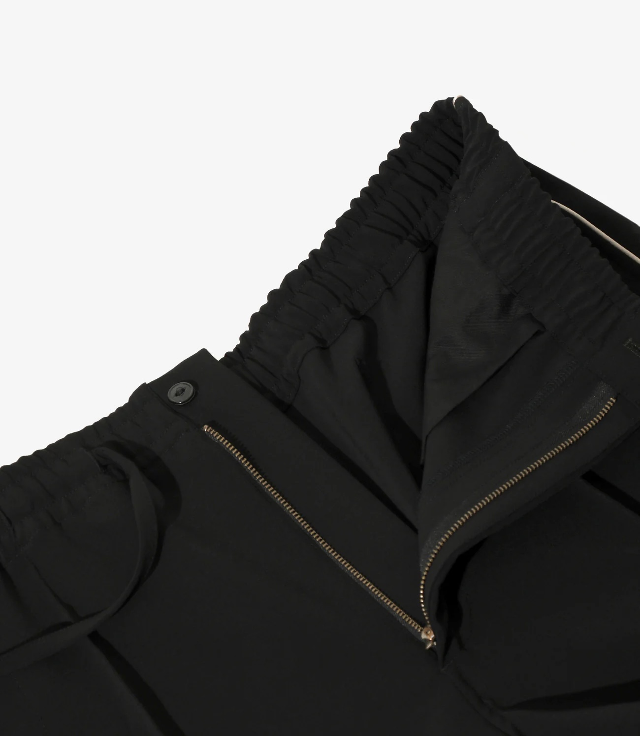 Needles 26ss "Piping Cowboy Pant - Poly Double Cloth" Black Black XS