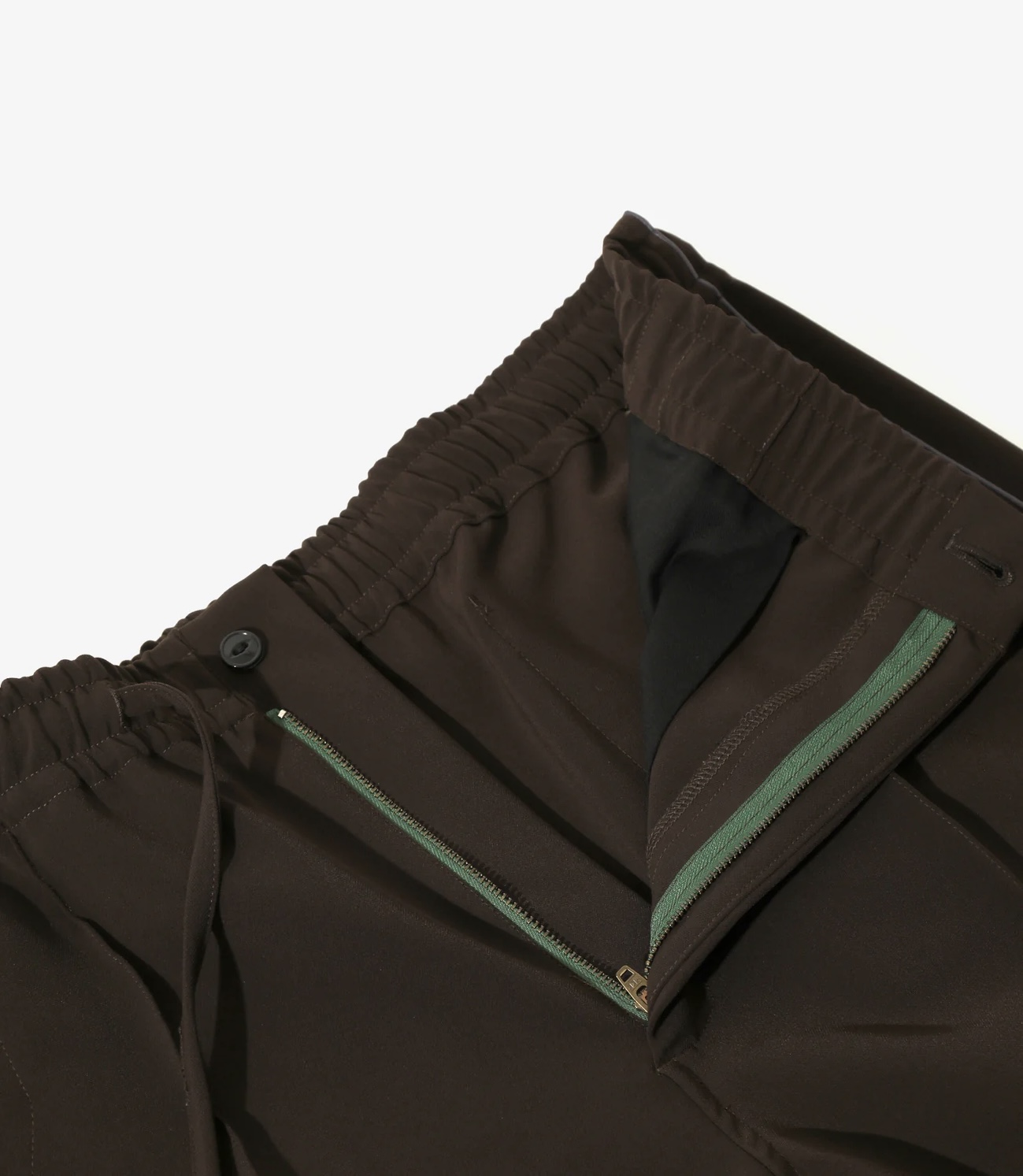 Needles 26ss "Piping Cowboy Pant - Poly Double Cloth" Brown Brown XS