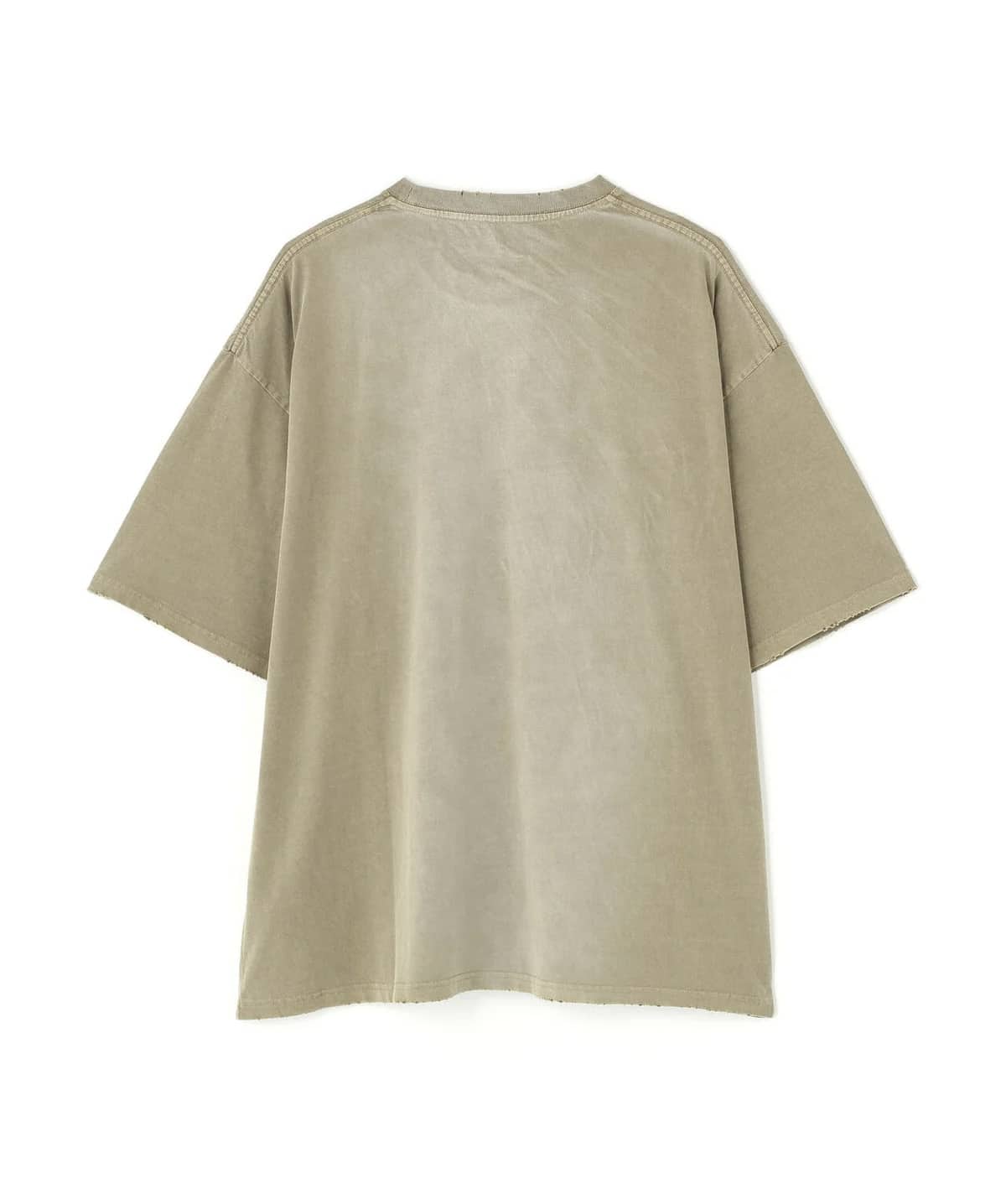 Danke Schon 26ss "Pigment Emblem S/S Tee" Beige Beige M
