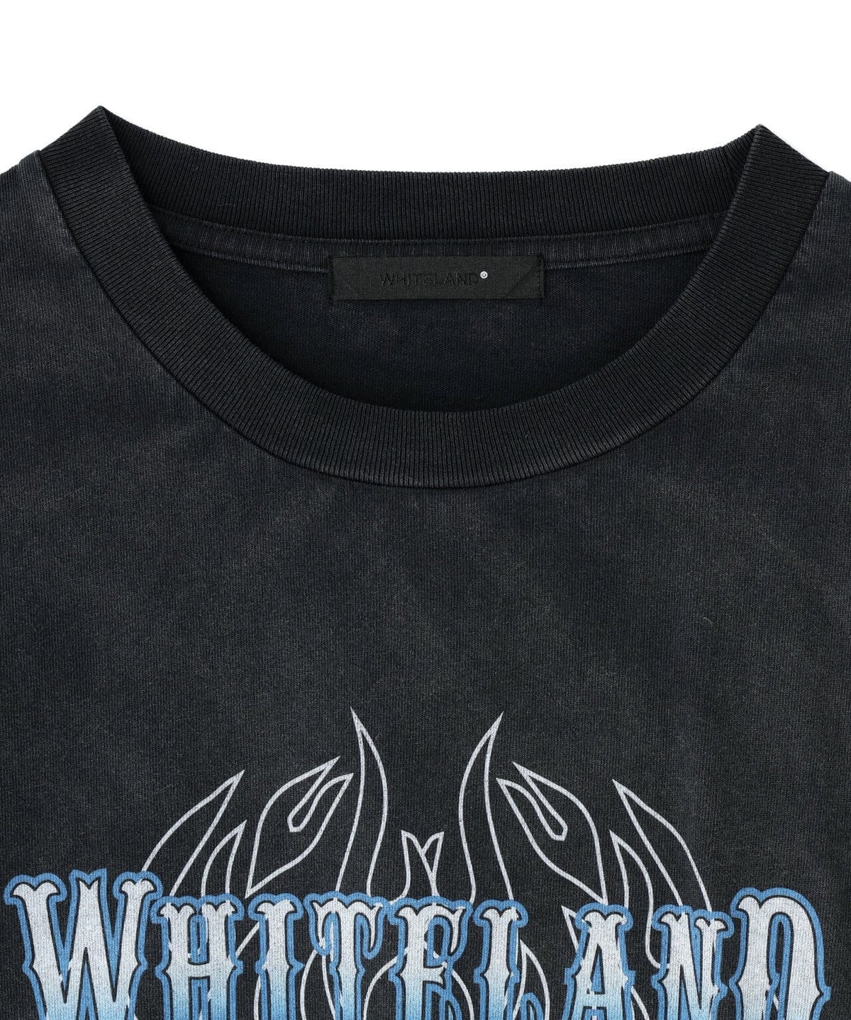 WHITELAND 26ss "American Skull Tee" Black One Size