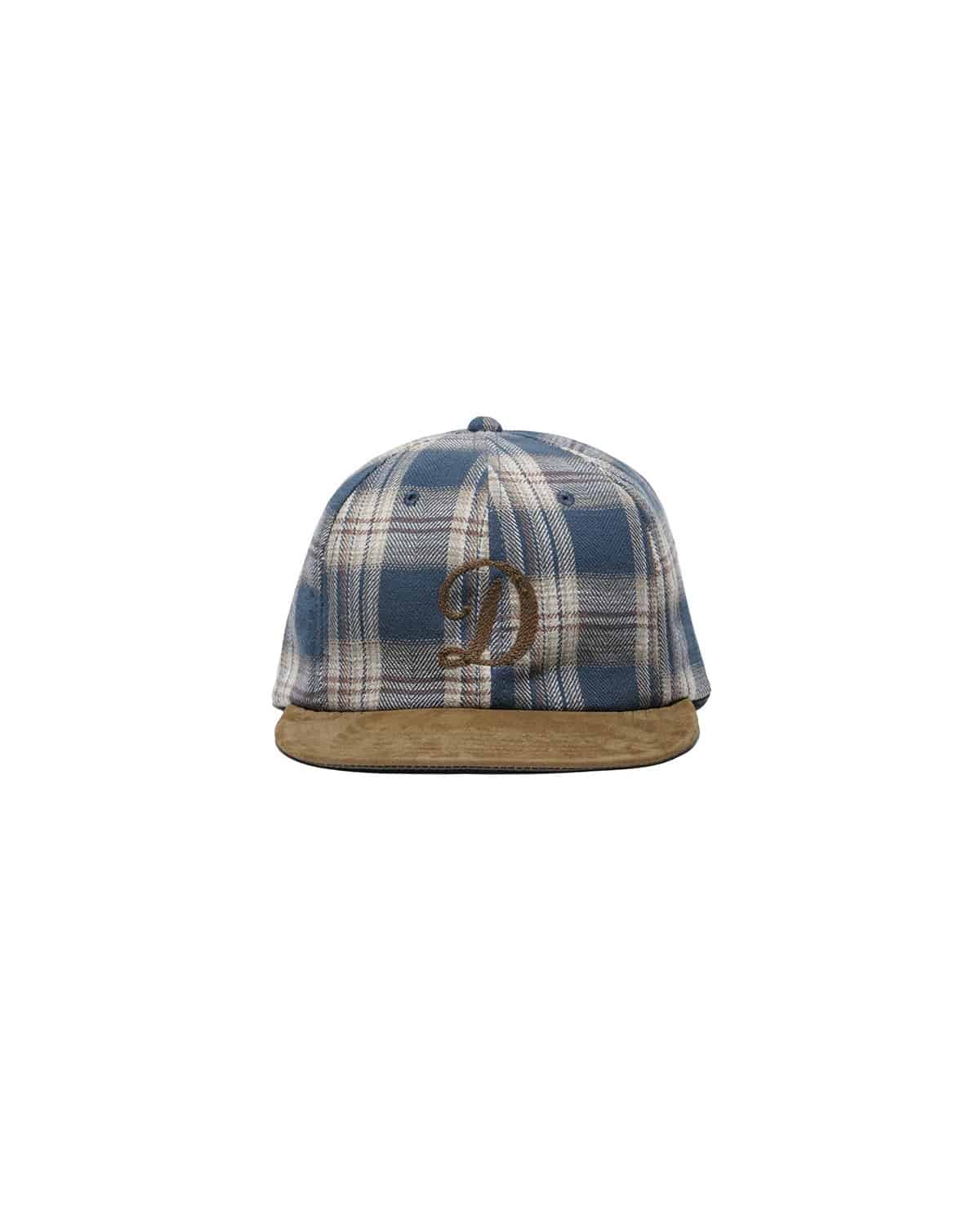 THE H.W.DOG&CO. 26ss "Plaid Two Tone Cap" Navy Navy One Size