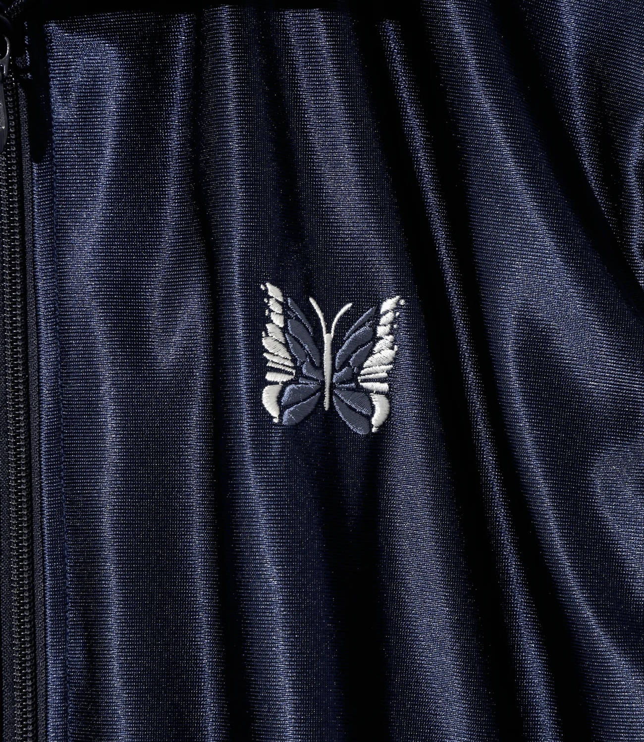 Needles 26ss "Track Jacket - Tricot Sateen" Navy Navy M