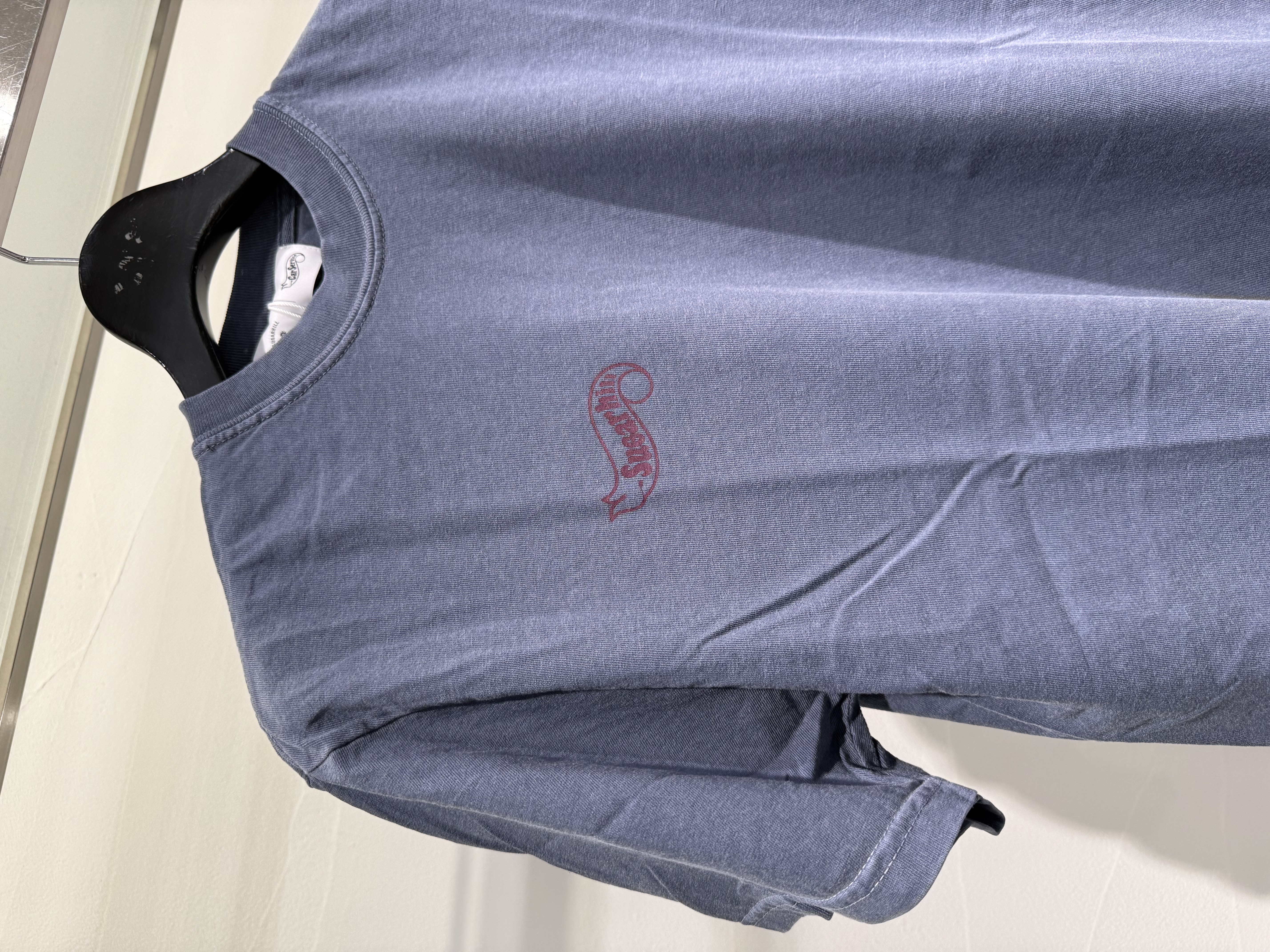 【先行予約 5月15日発売】SUGARHILL × Car Service 26ss "Hotwheel Logo Tee" Indigo Indigo 2