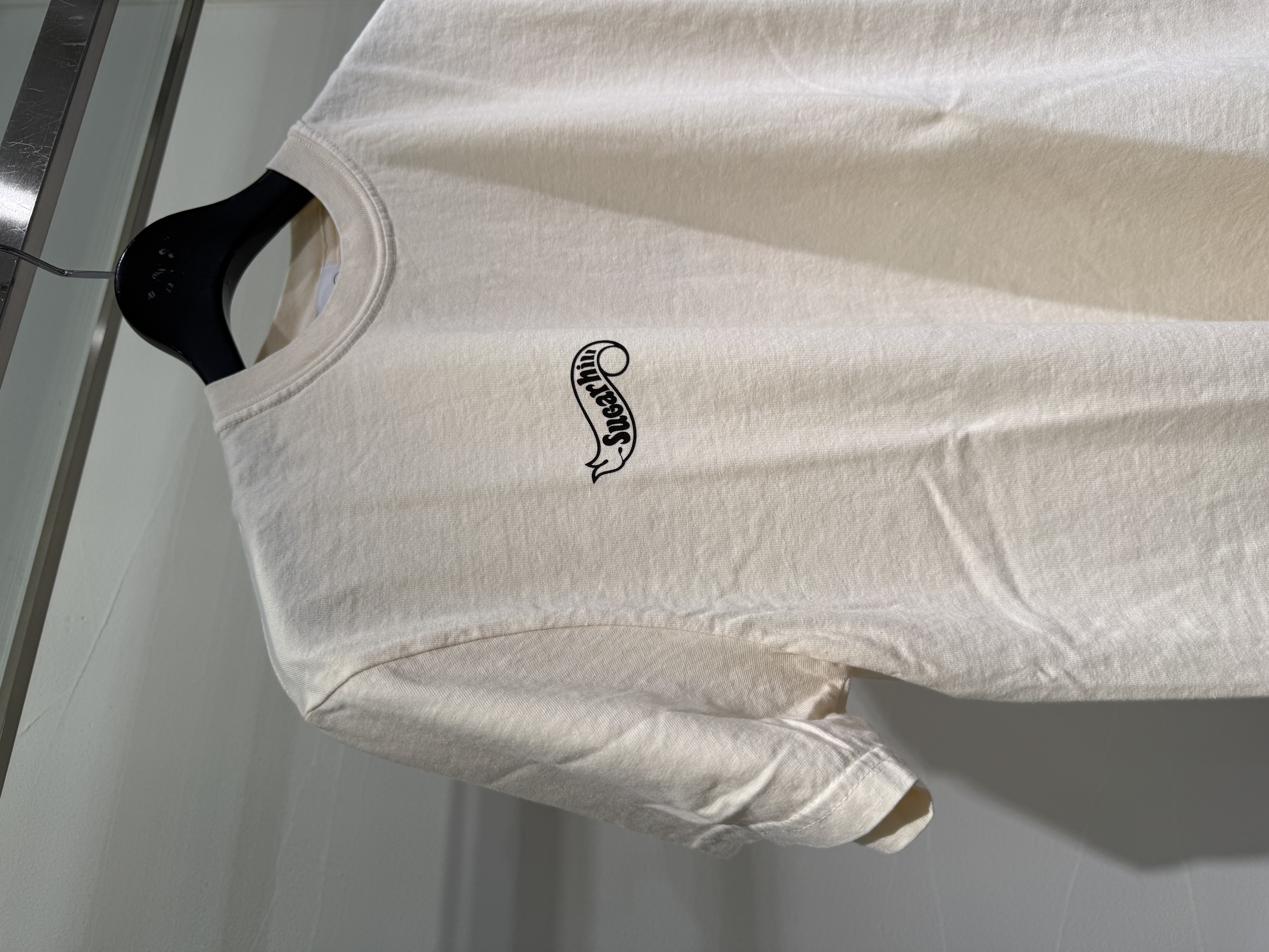 【先行予約 5月15日発売】SUGARHILL × Car Service 26ss "Hotwheel Logo Tee" Ivory Ivory 2