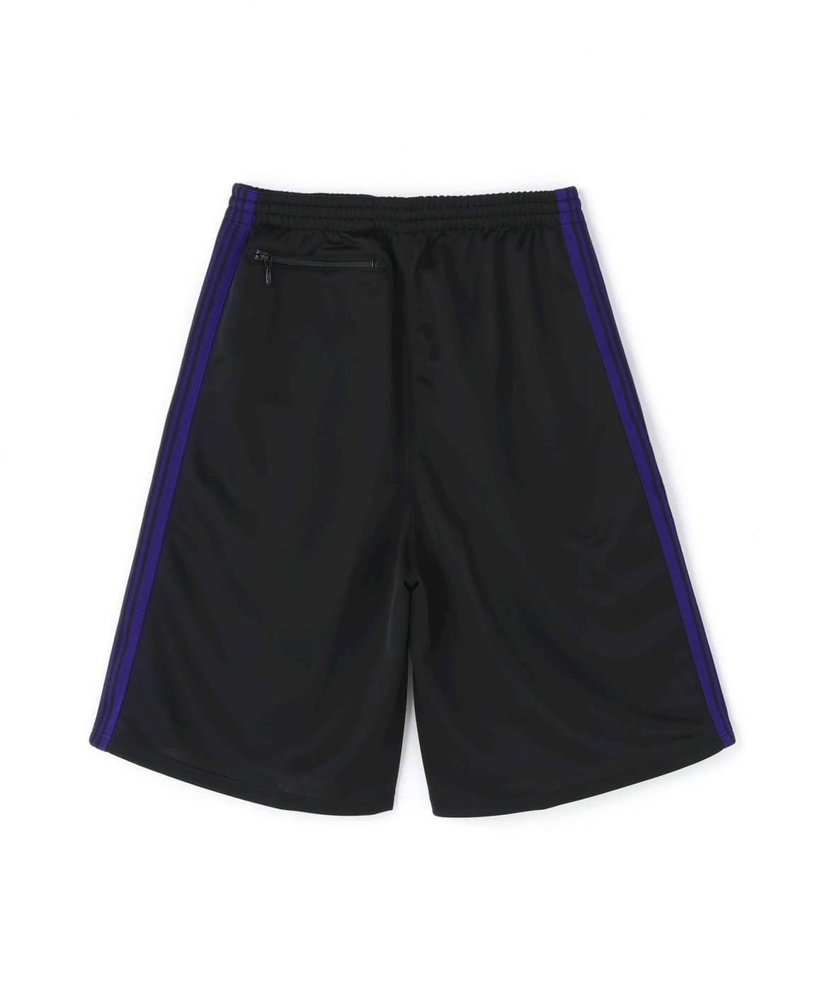【先行予約 6月6日発売予定】Needles 26aw "Exclusive H.D Track Short - Poly Smooth" Black/Purple Black/Purple XS