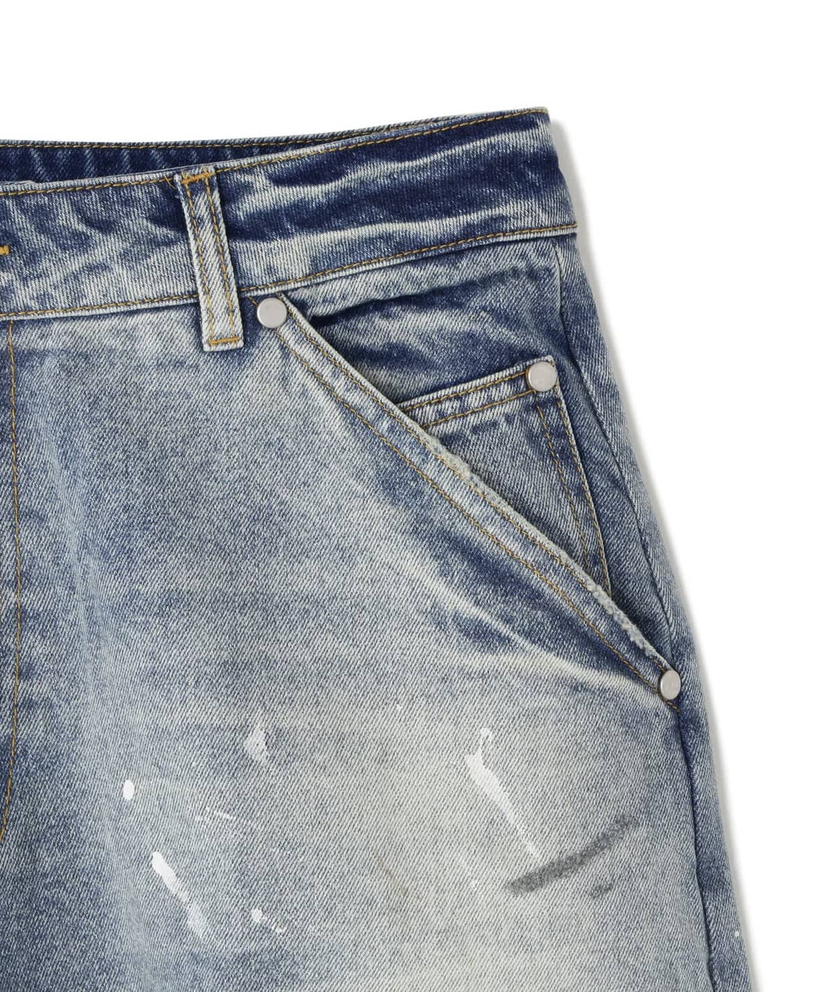 Danke Schon 26ss "12oz Baggy Jeans" Fade/Indigo Indigo S