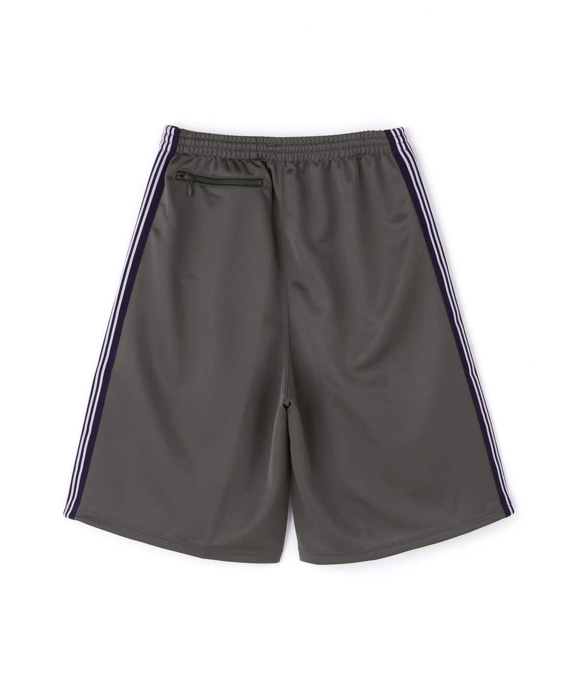 【先行予約 7月3日発売予定】Needles 26aw "Exclusive H.D Track Short - Poly Smooth" Charcoal Charcoal XS