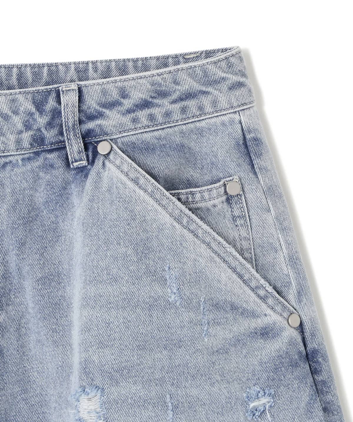 Danke Schon 26ss "12oz Baggy Jeans" Ice Indigo S