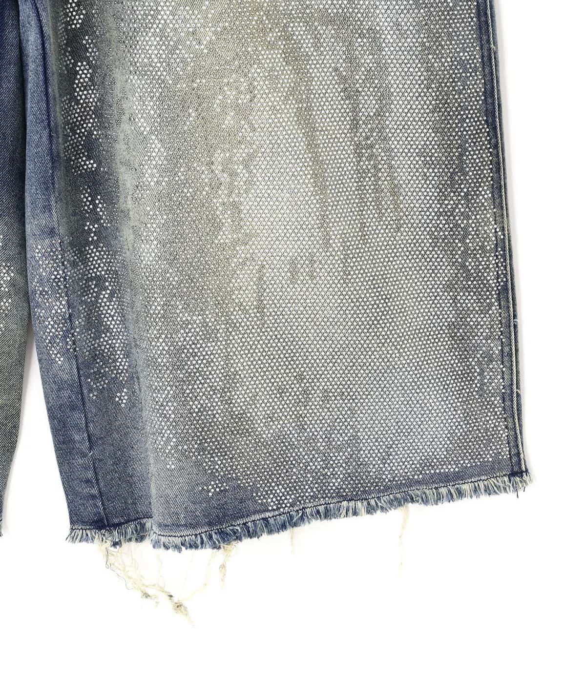 Danke Schon 26ss "12oz Baggy Shorts" Swaro Indigo M