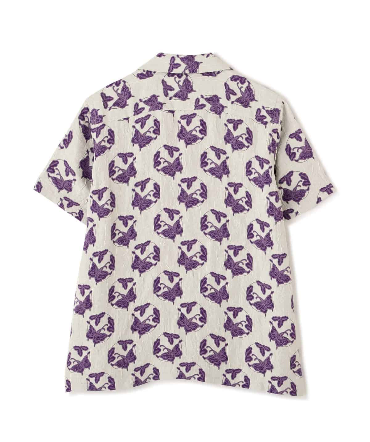 Needles 26aw "Exclusive Butterfly S/S One-up Shirt" White White S