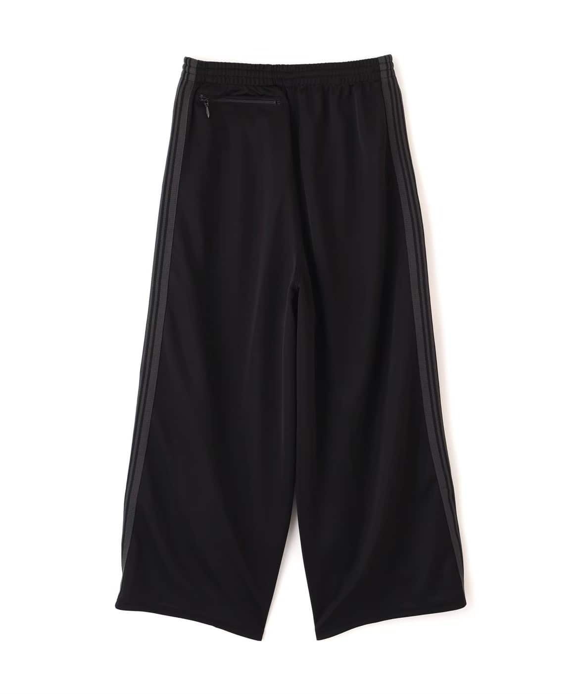 Needles 26aw "Exclusive H.D Track Pant - Poly Smooth" Black/Charcoal Black/Charcoal XS