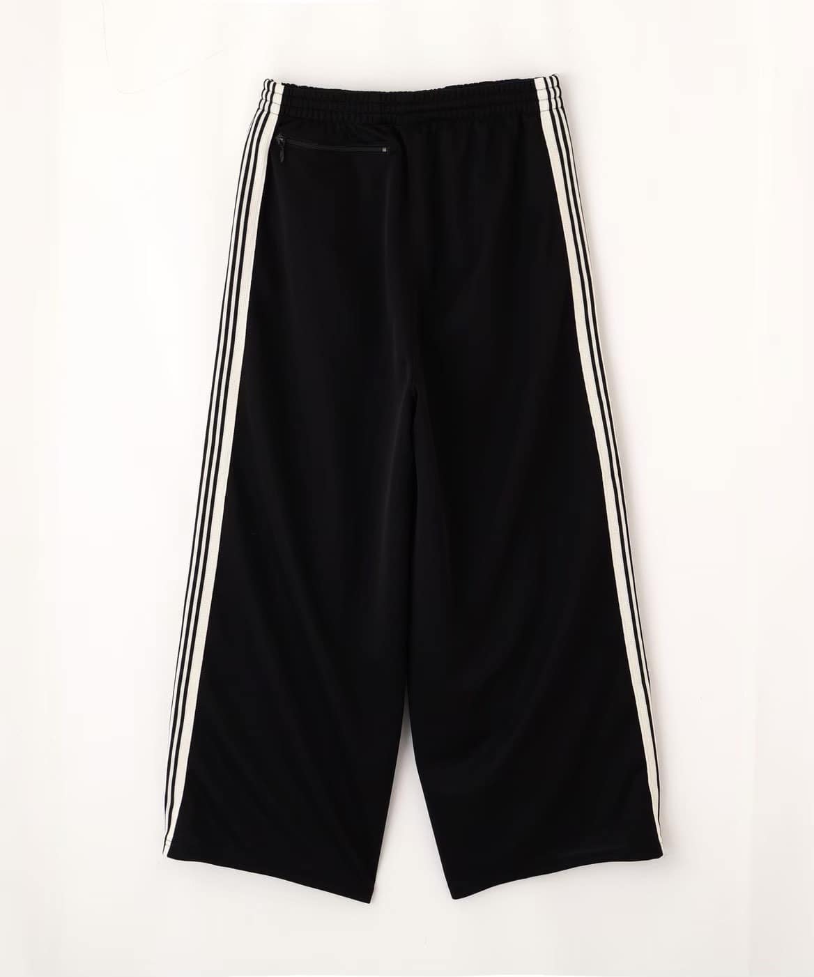 Needles 26aw "Exclusive H.D Track Pant - Poly Smooth" Black/White Black/White XS