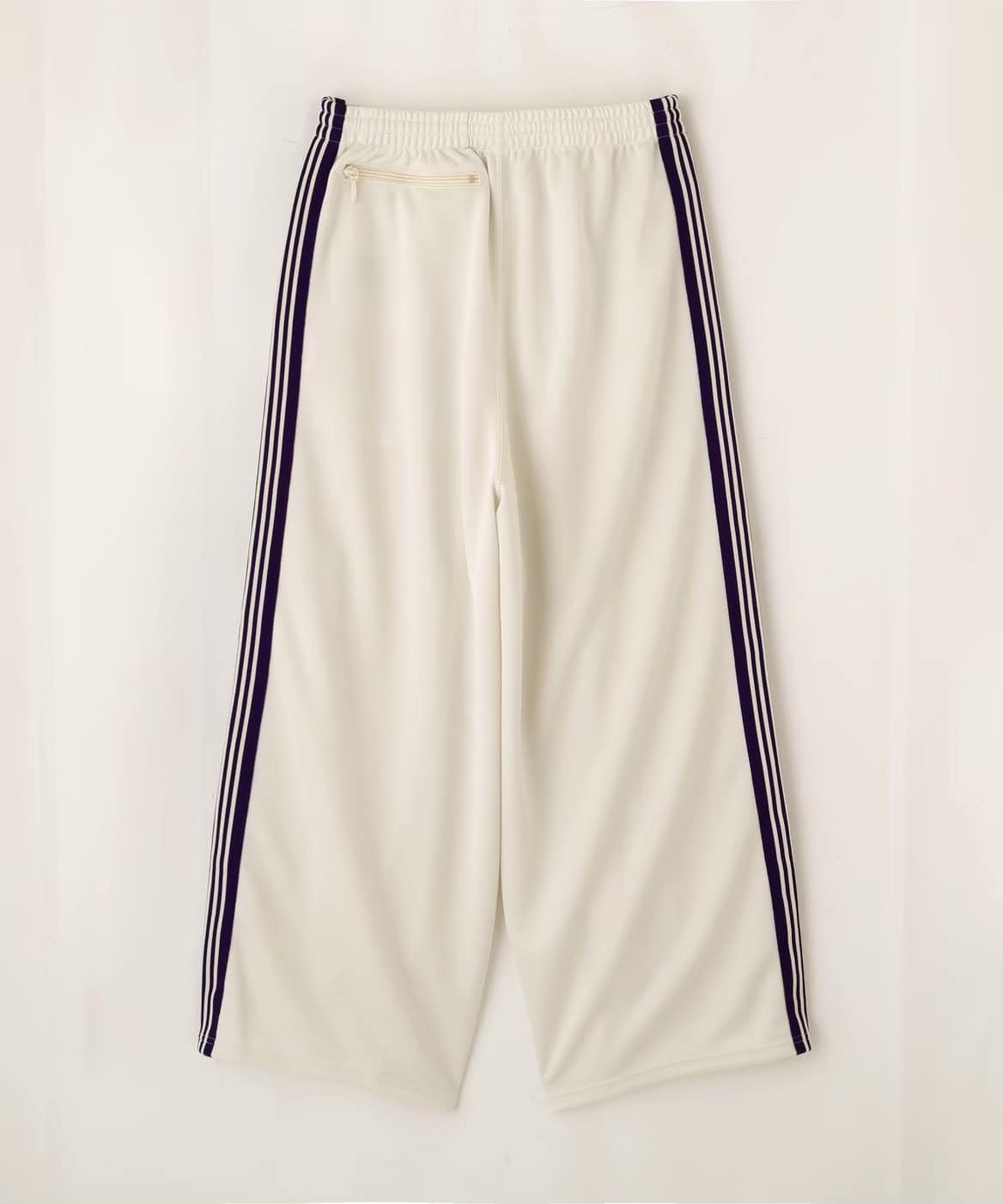 Needles 26aw "Exclusive H.D Track Pant - Poly Smooth" White White XS