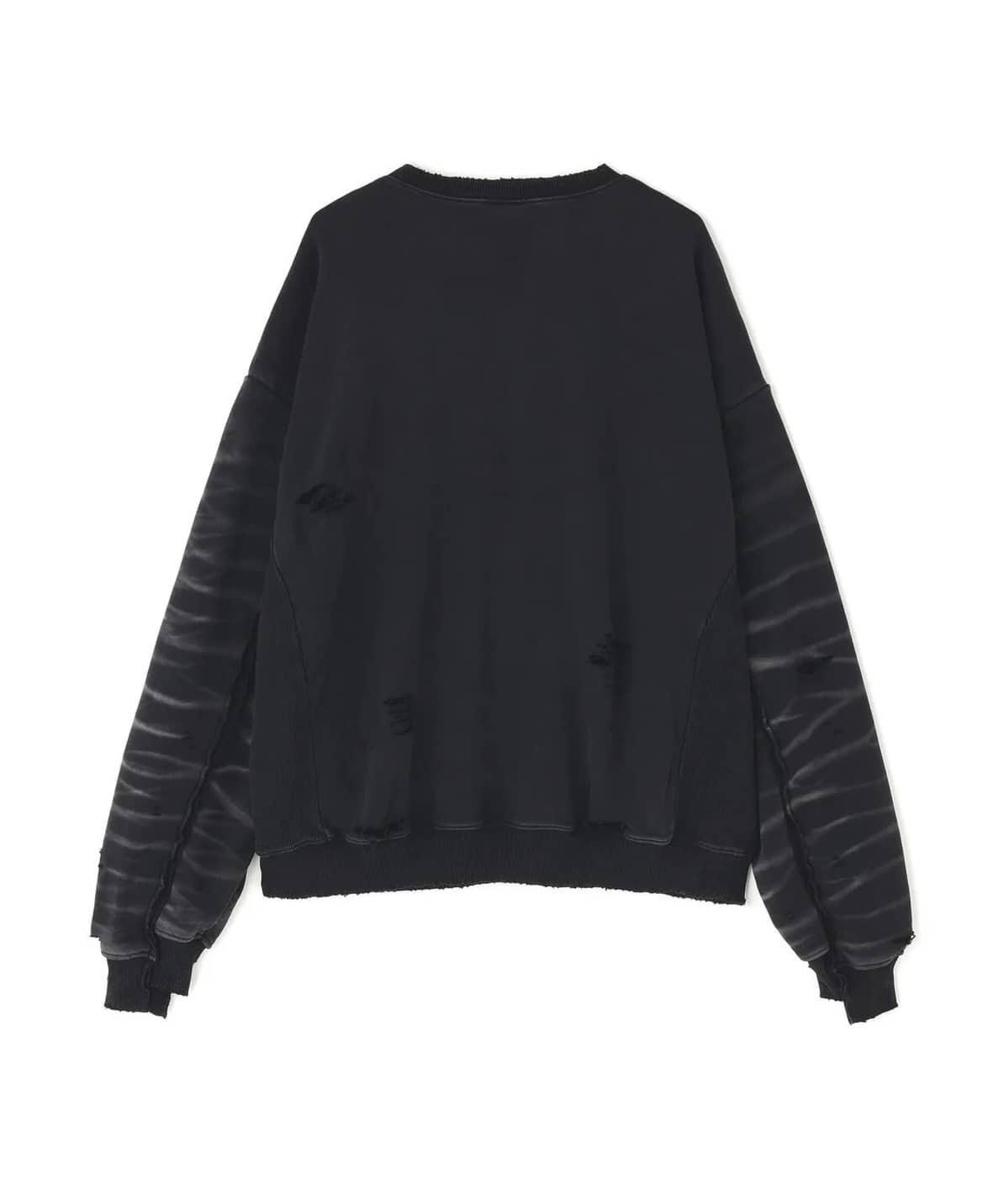 Danke Schon 26aw "Sulfer Chemical Sweat Crewneck" Black Black M