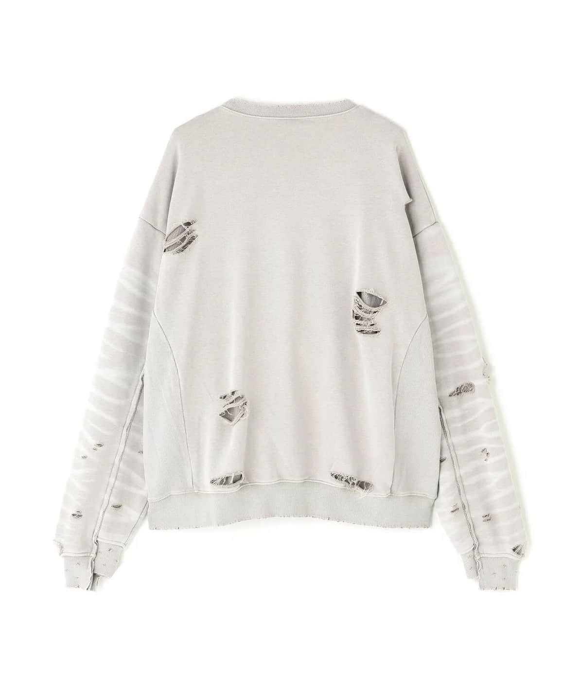 Danke Schon 26aw "Sulfer Chemical Sweat Crewneck" Gray Gray M