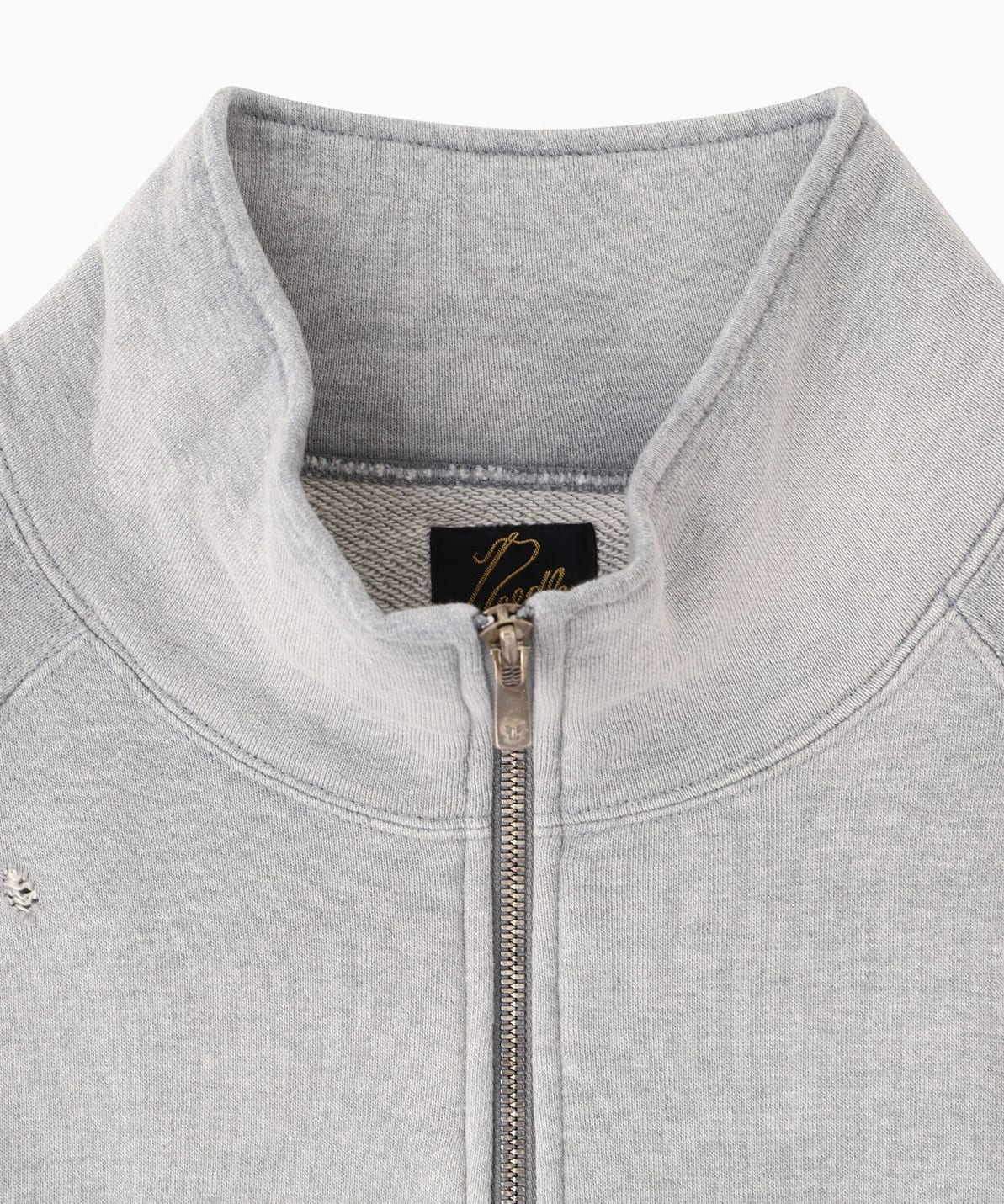 【先行予約 10月3日発売】Needles 26aw "Exclusive H.D.Track Jacket - Cotton Jersey Damage" H.Grey H.Grey S