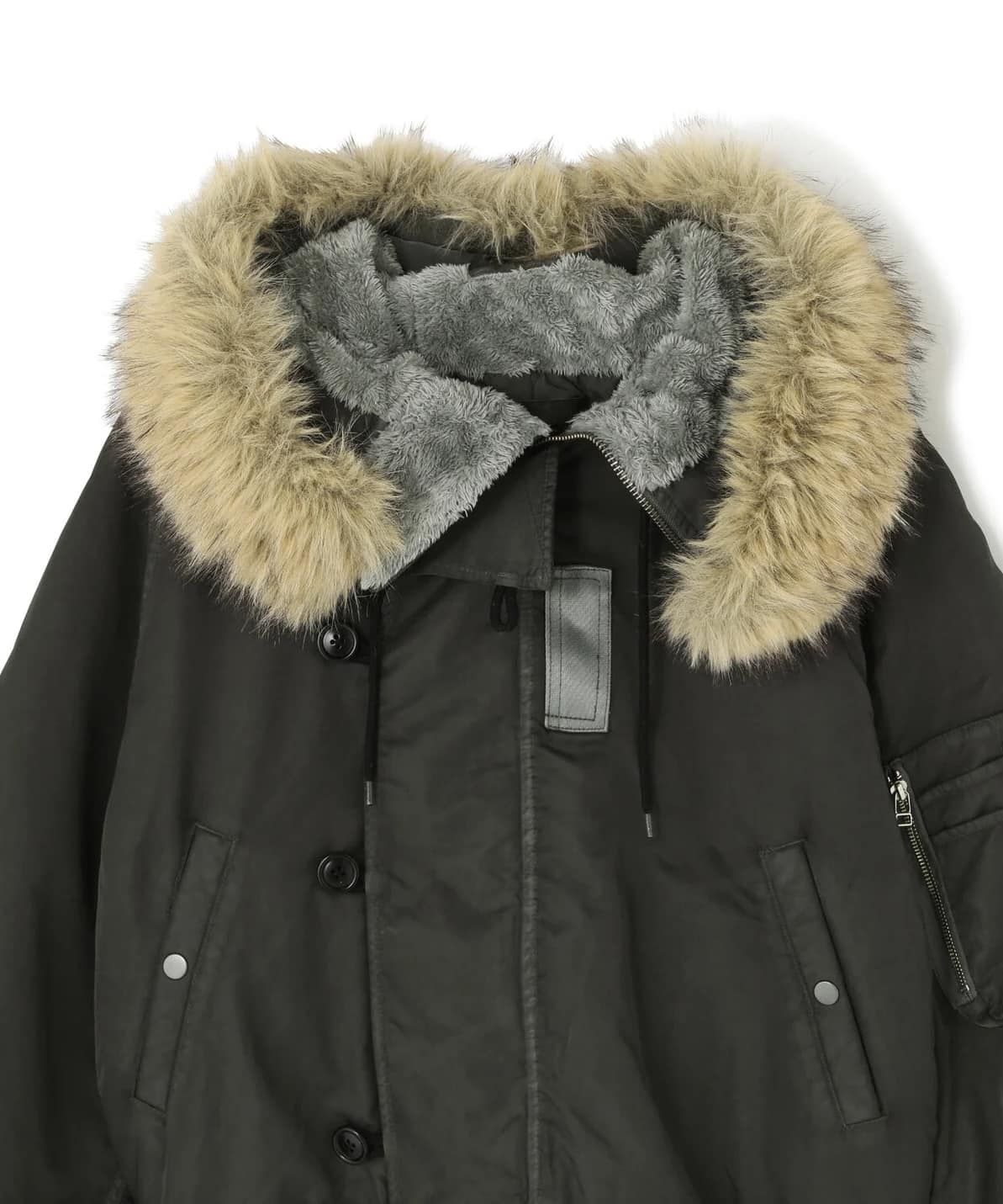 Danke Schon 26aw "Austex Nylon Twill N2B" Khaki Khaki M