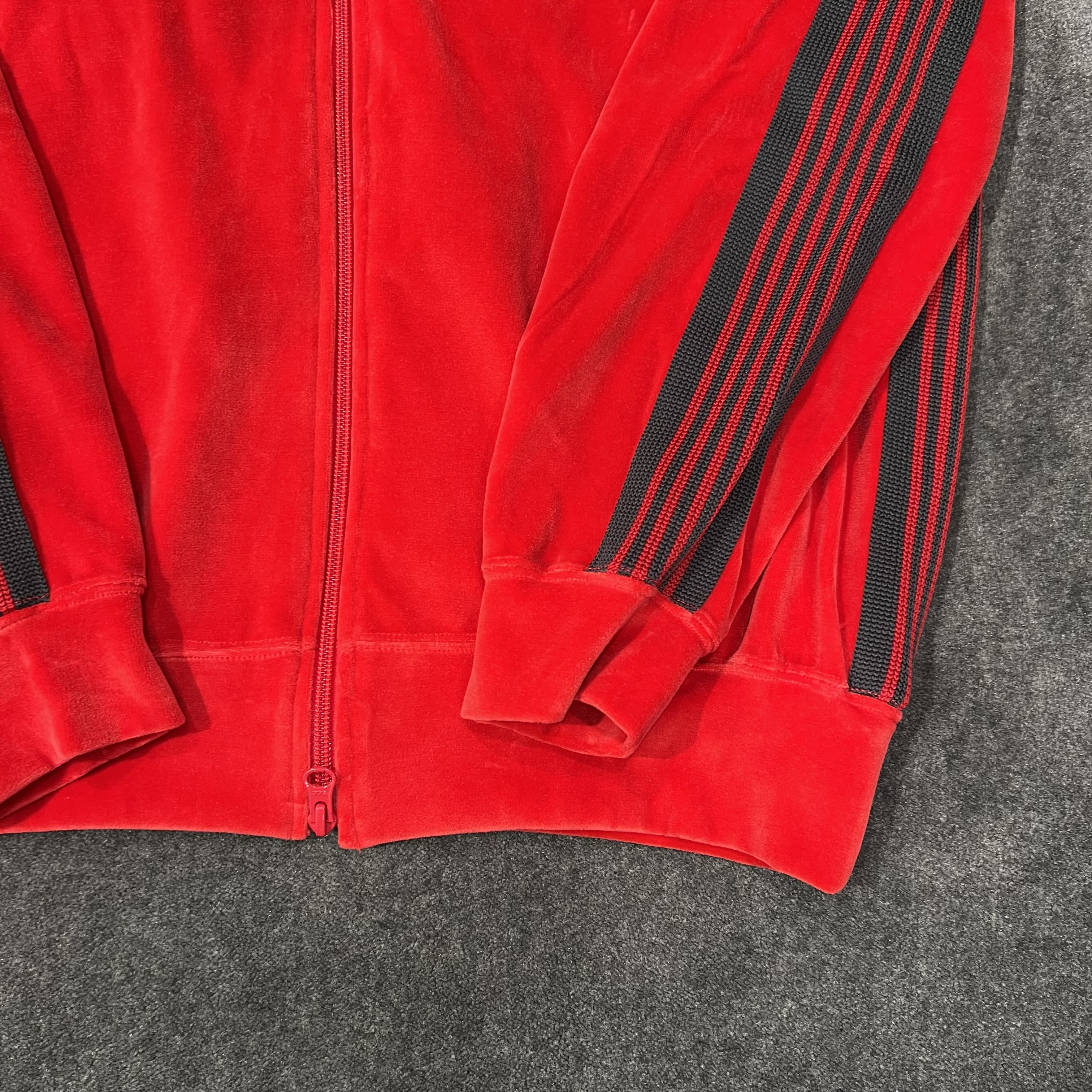 Needles R.C. TRACK JACKET - C/PE VELOUR(M RED)｜ L.H.P｜池袋PARCO