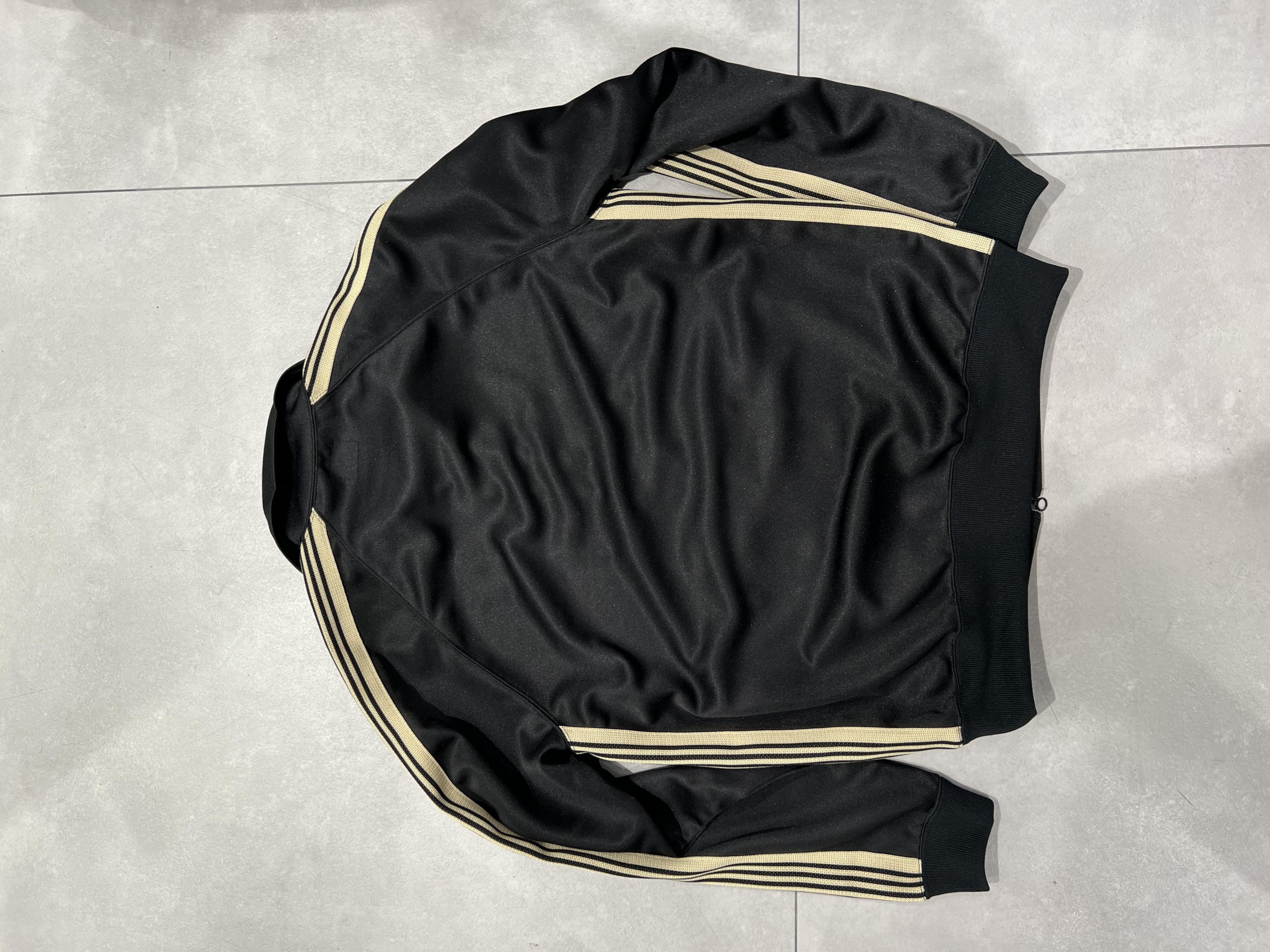 Needles EXCLUSIVE TRACK JACKET - POLY SMOOTH(S BLACK×GOLD)｜ L.H.P