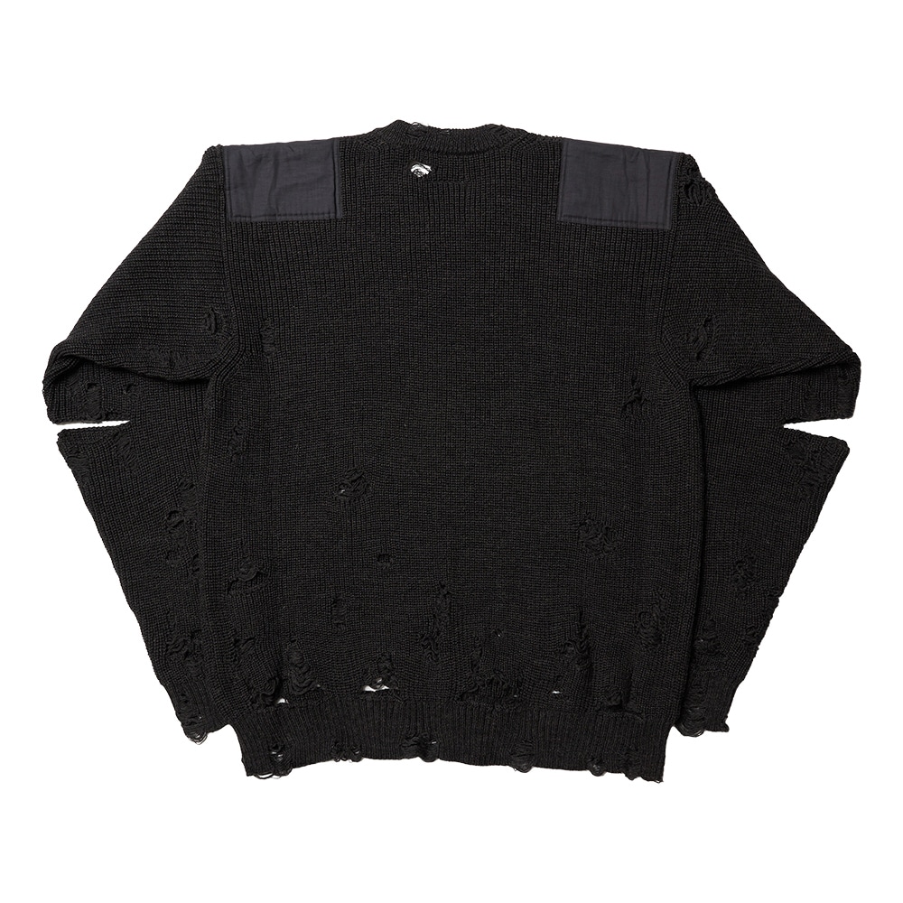 doublet OVERSIZED MILITARY KNITWEAR