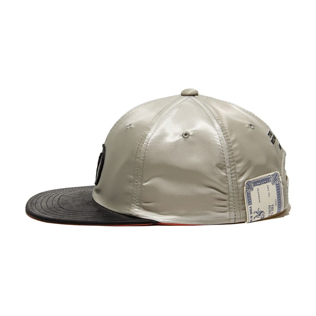 THE H.W.DOG&CO. MA-1 Mid Profile Cap(One Size Silver