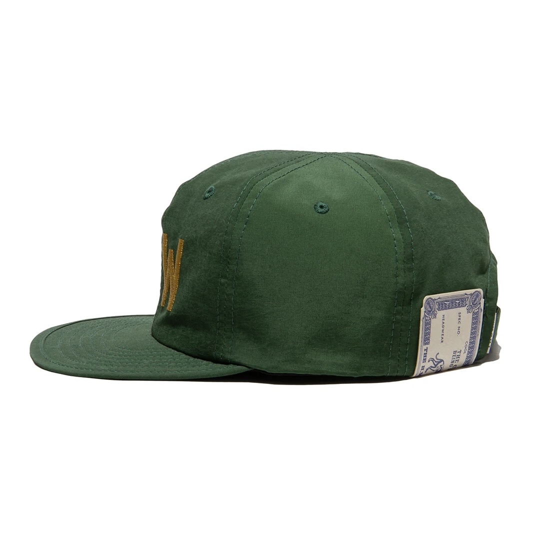 THE H.W.DOG&CO. 25ss "64 Cloth Cycling Cap" Green Green One Size