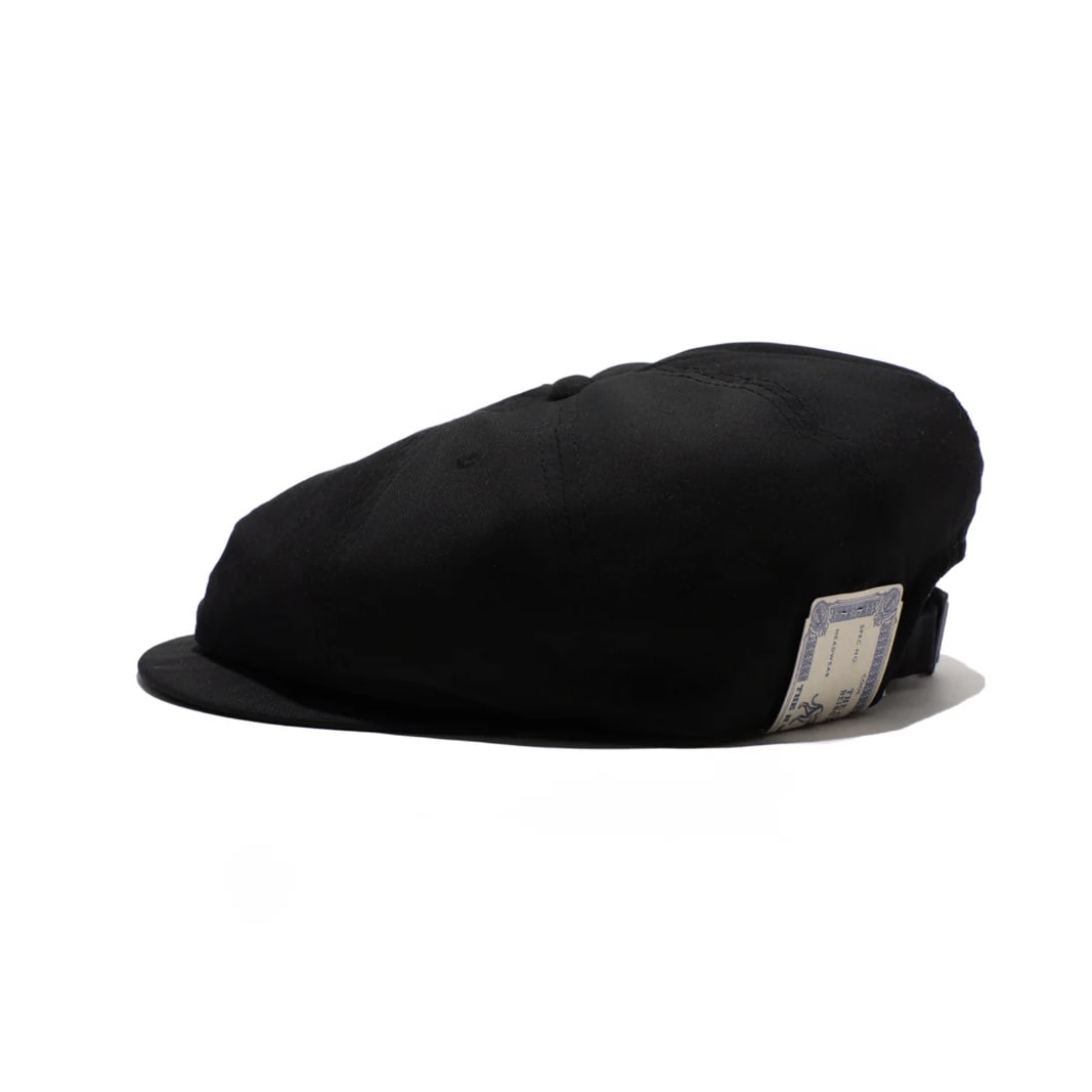 THE H.W.DOG&CO. 25ss "Wash Casquette" Black One Size