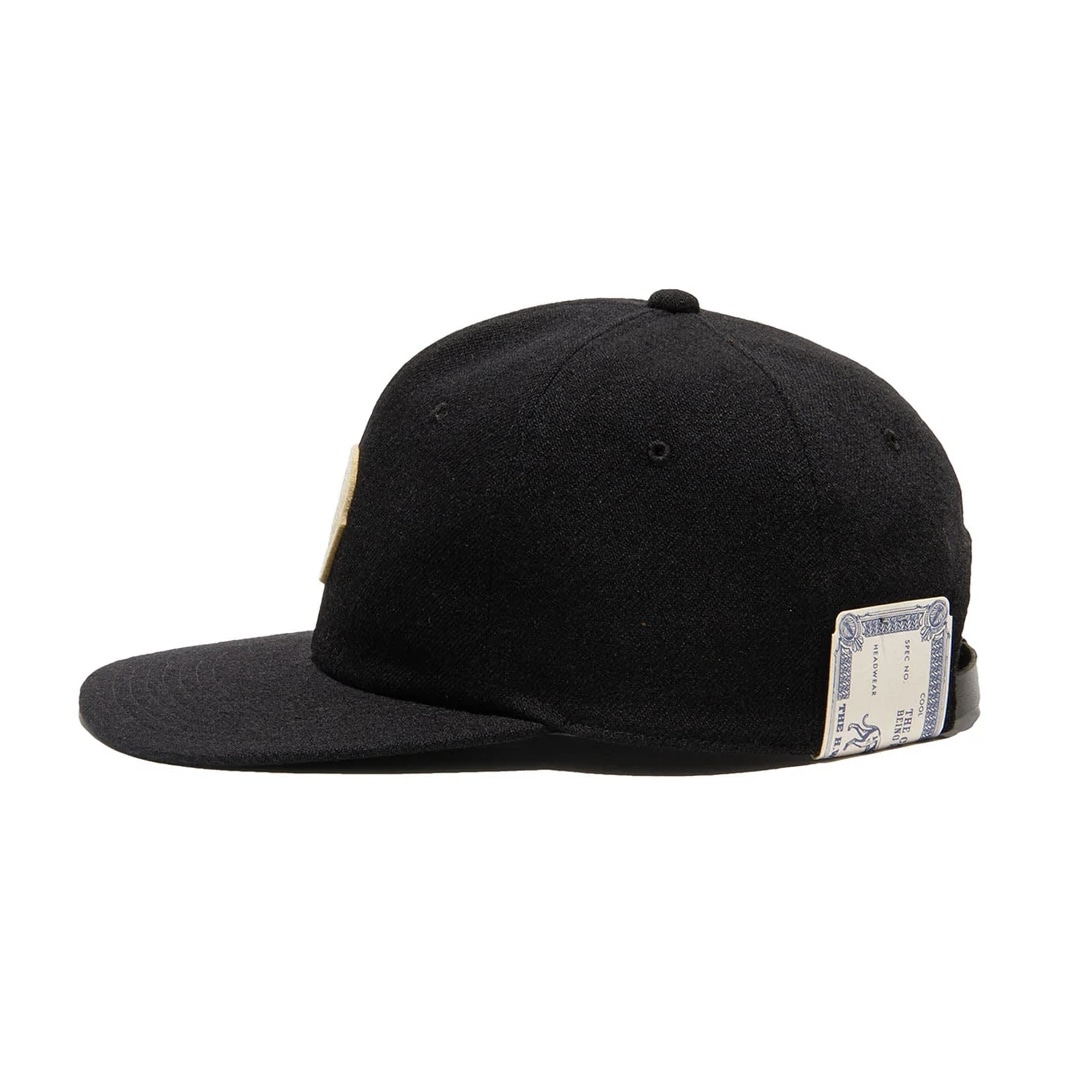THE H.W.DOG&CO. 25ss "Baseball Cap" Black Black One Size