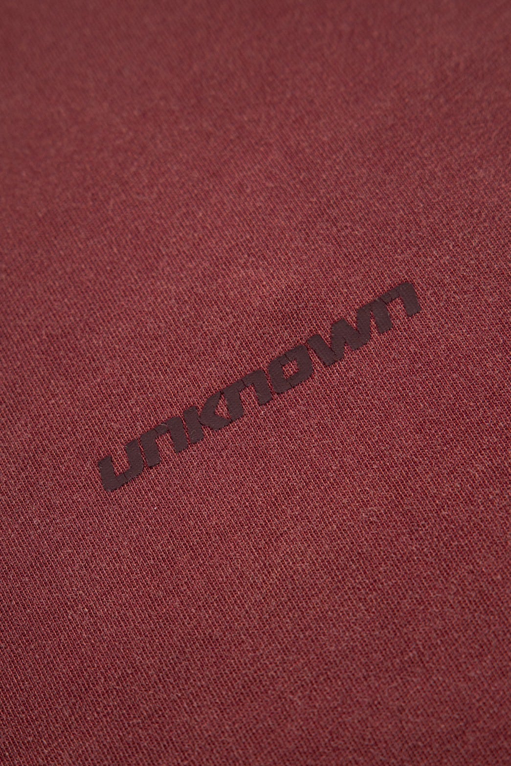 【先行予約 7月上旬発売予定】Unknown 25ss "Outline Cross Rhinestone Tee" Red Red M