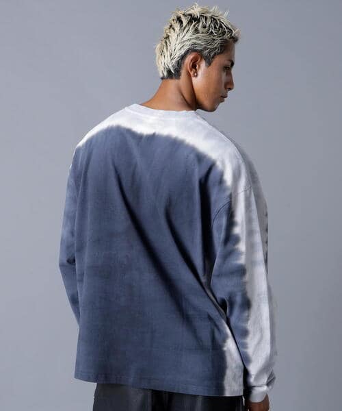 Danke Schon 25aw "Tie Dye L/S Tee Mils" Black M