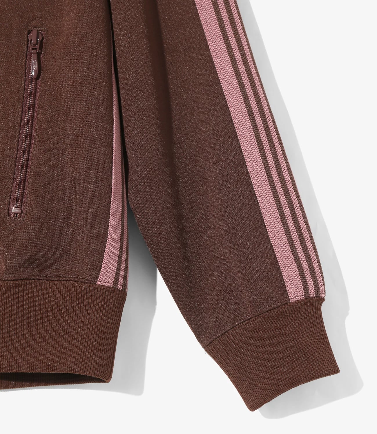 Needles 25aw "Track Jacket - Poly Smooth" Brown Brown S