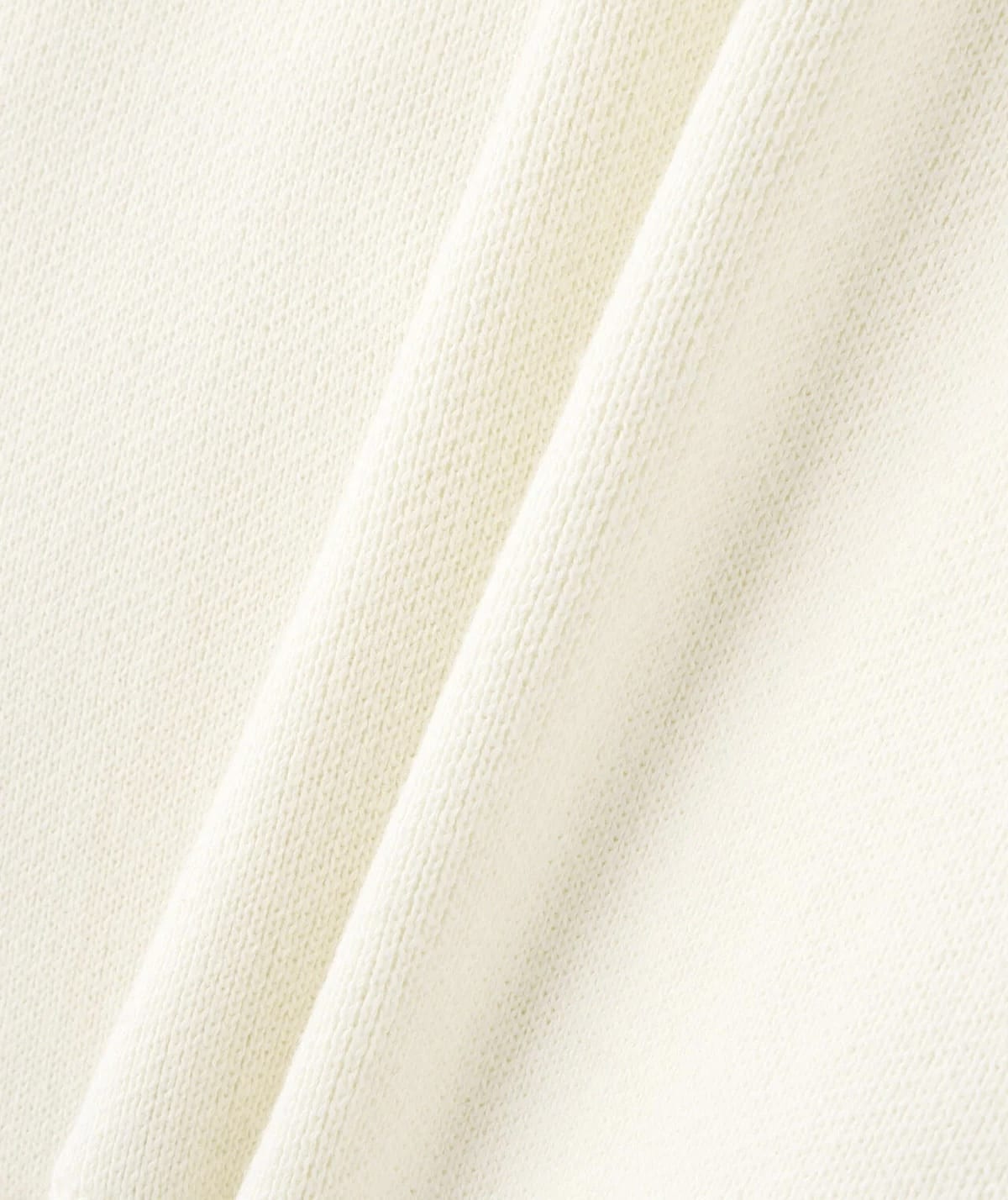 Danke Schon 25aw "Hand Stitch Knit Drivers" White White S