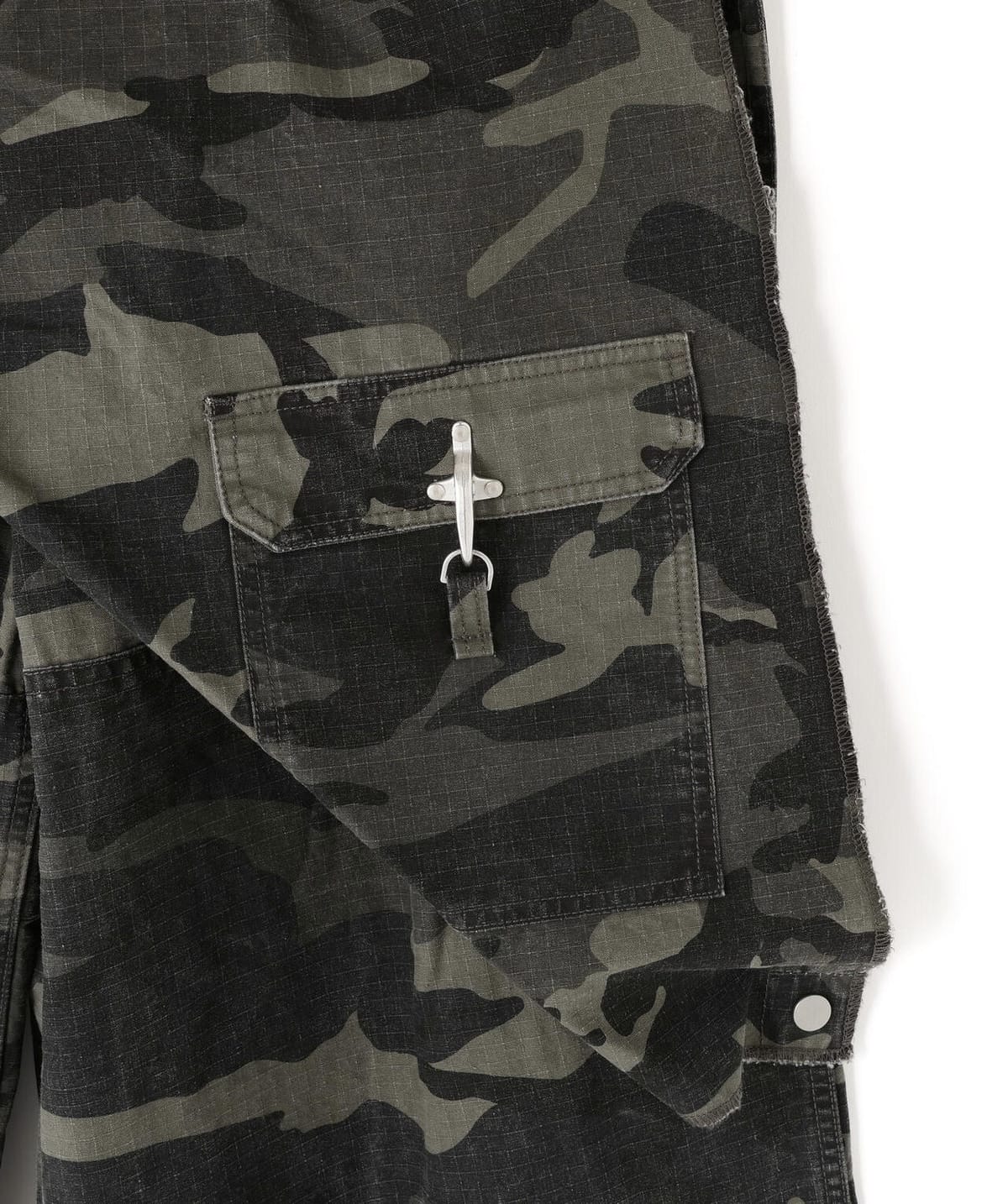 Danke Schon 25aw "Ripstop Apron Cargo Pants" Camo Camo S