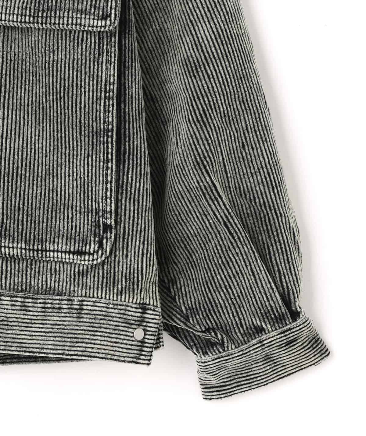 Danke Schon 25aw "8Well Courduroy Chemical Coveralls" Black Black S