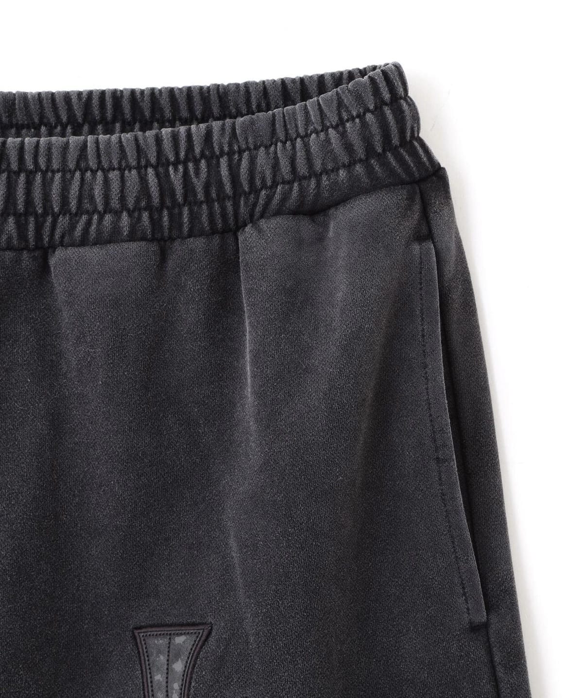 Unknown 25aw "Exclusive Leather Cross Buggy Pants" Black Black S